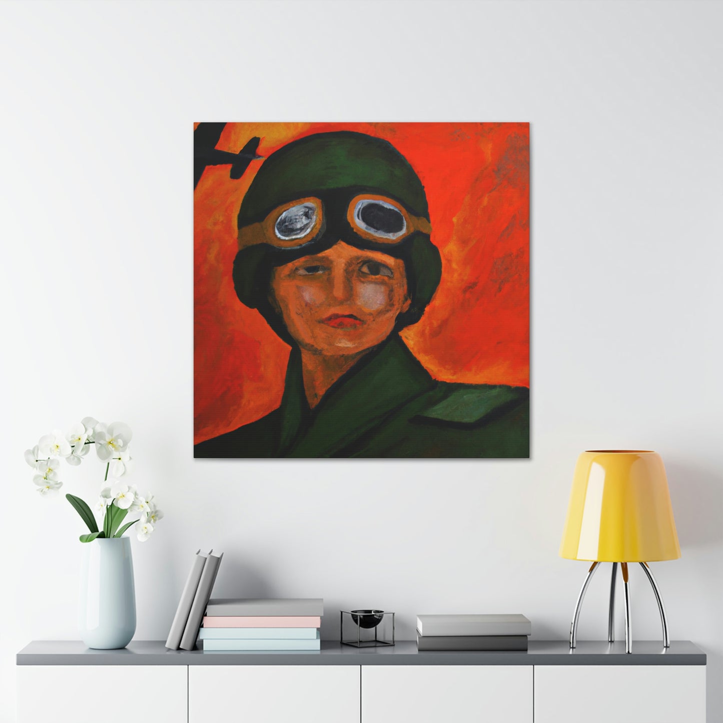 "Flight of the Aviator" - Canvas