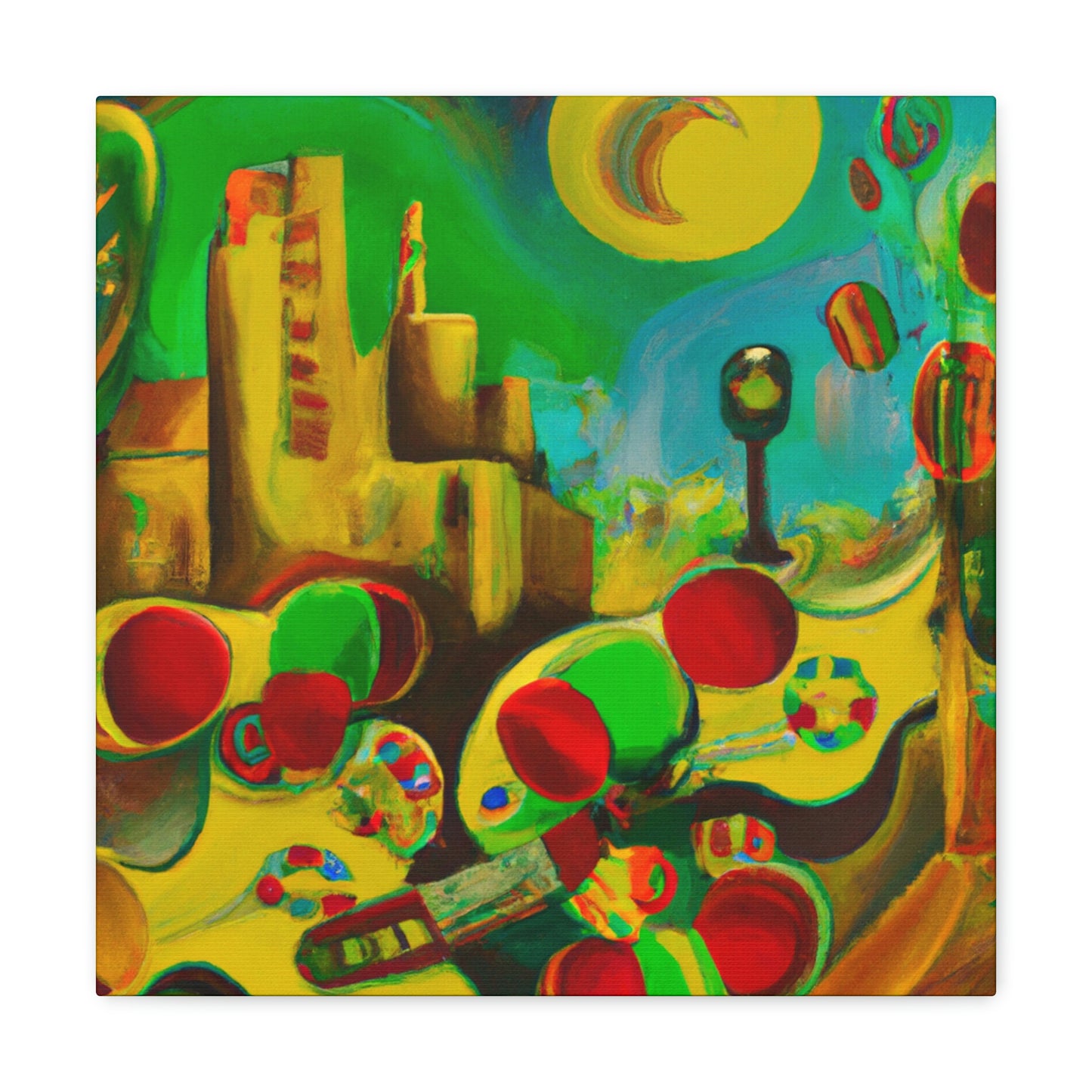 Rattle of Maracas - Canvas