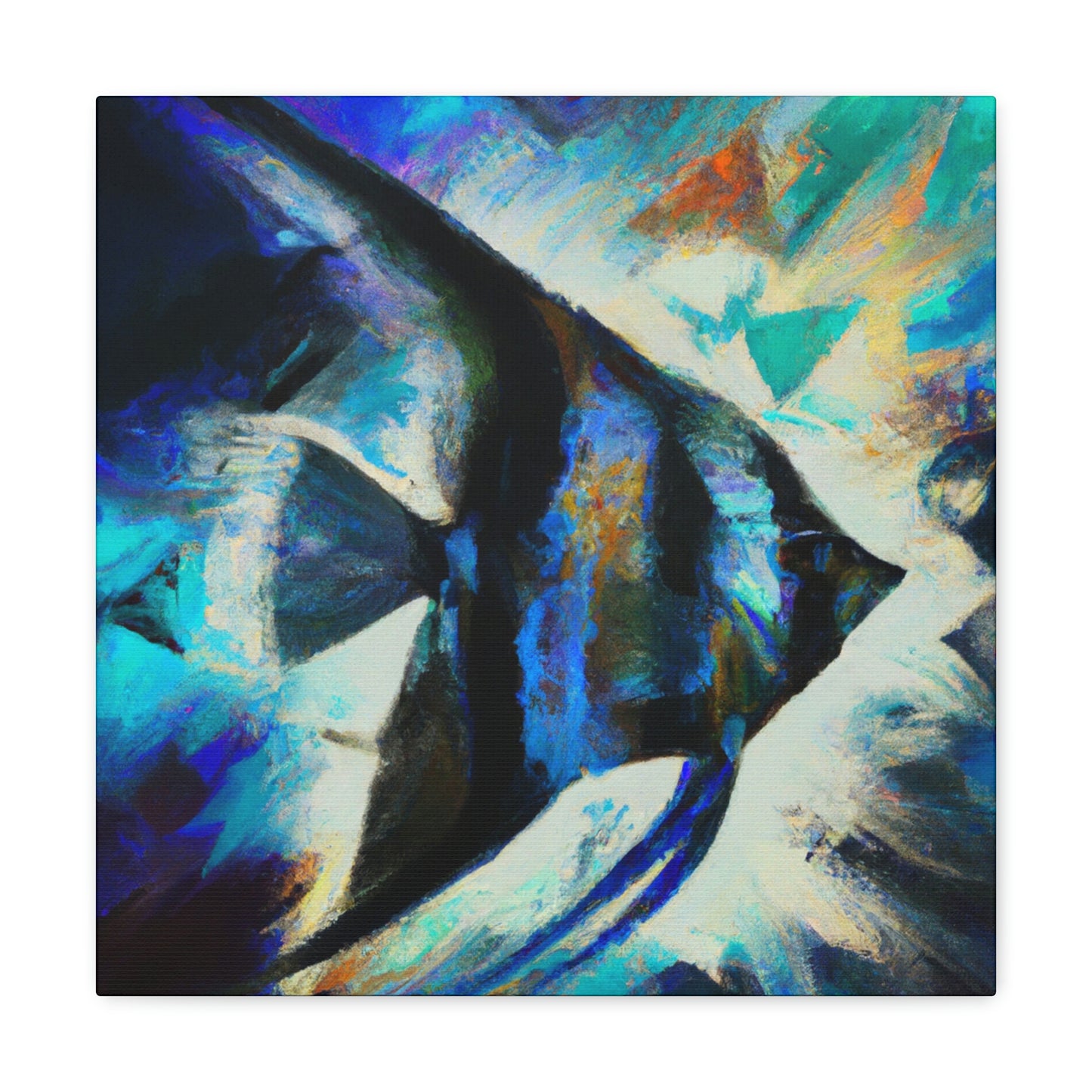 Angelic Fishes Dreaming - Canvas