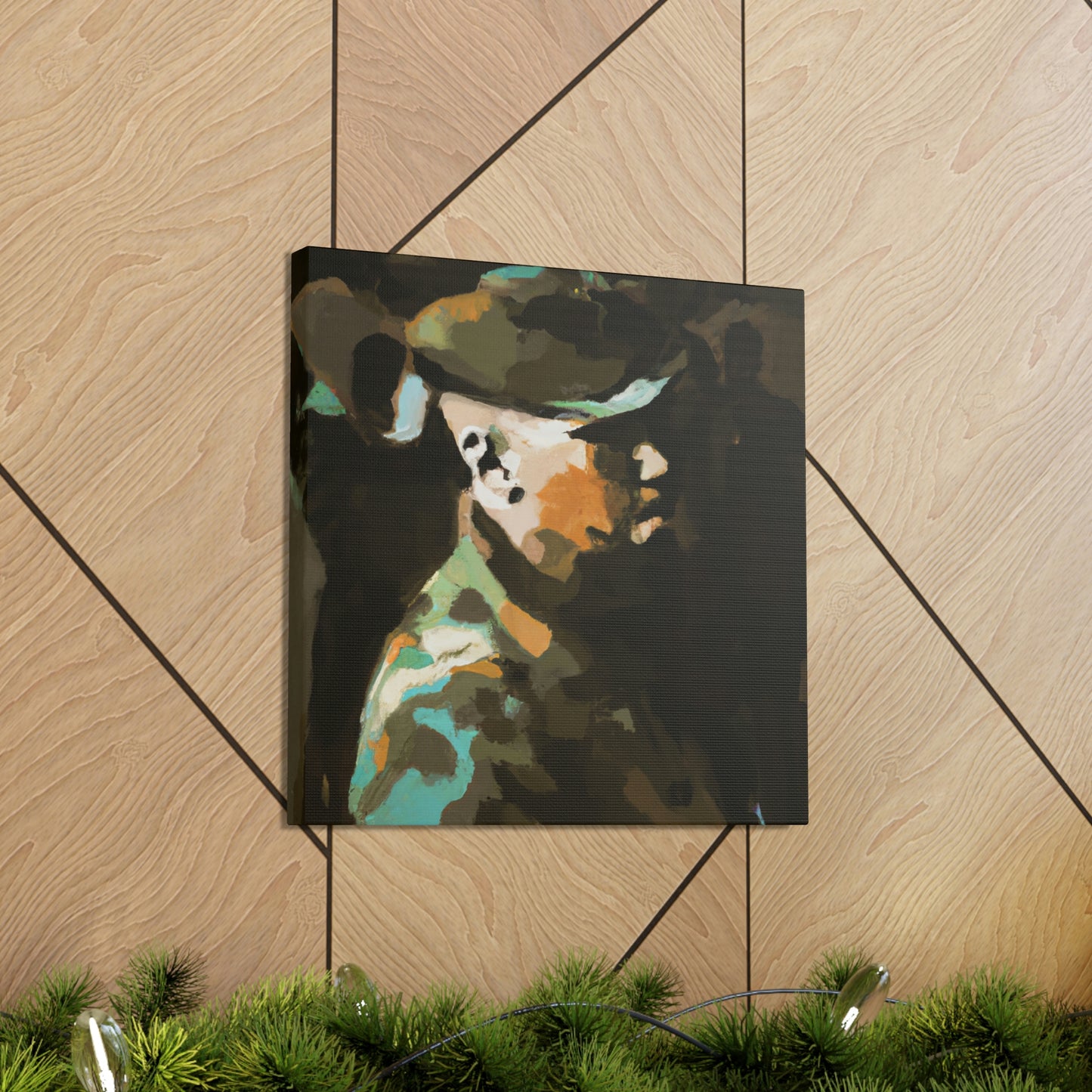 Combat Medic Courageous - Canvas