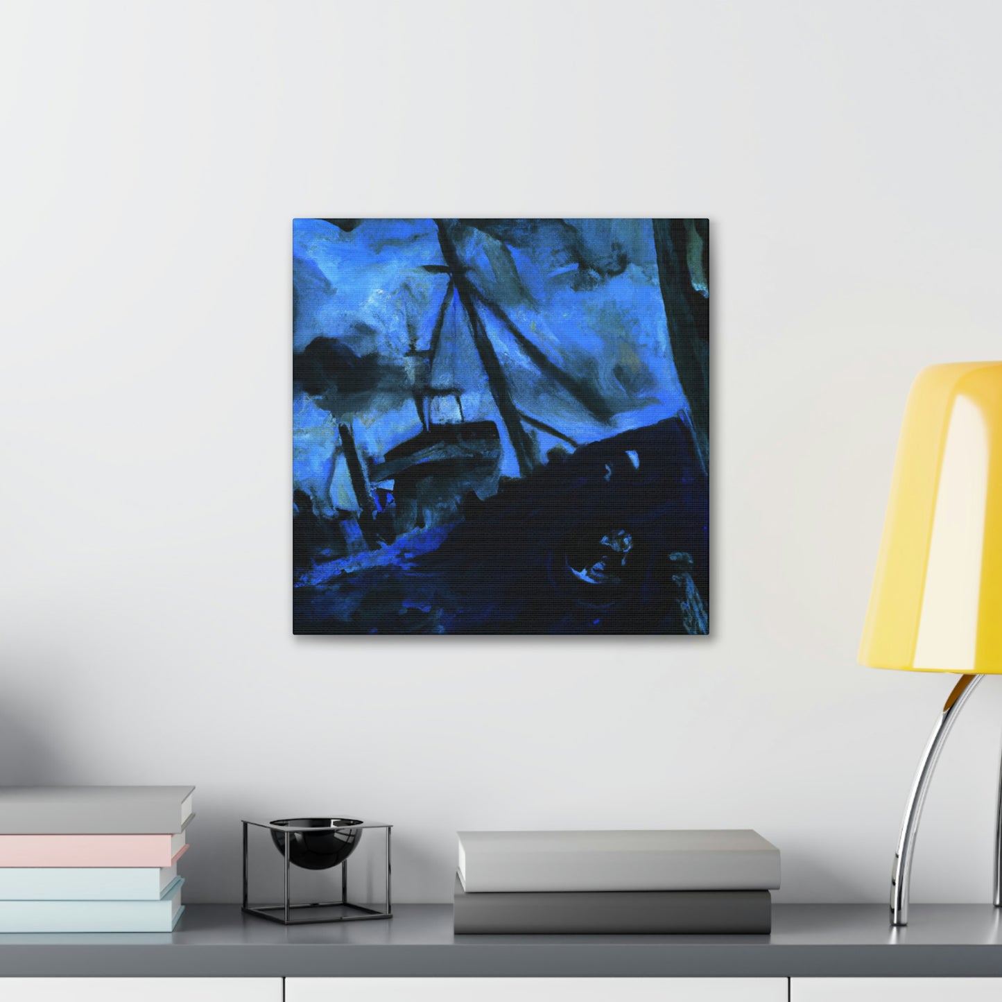 "Sea and Sails Afloat" - Canvas