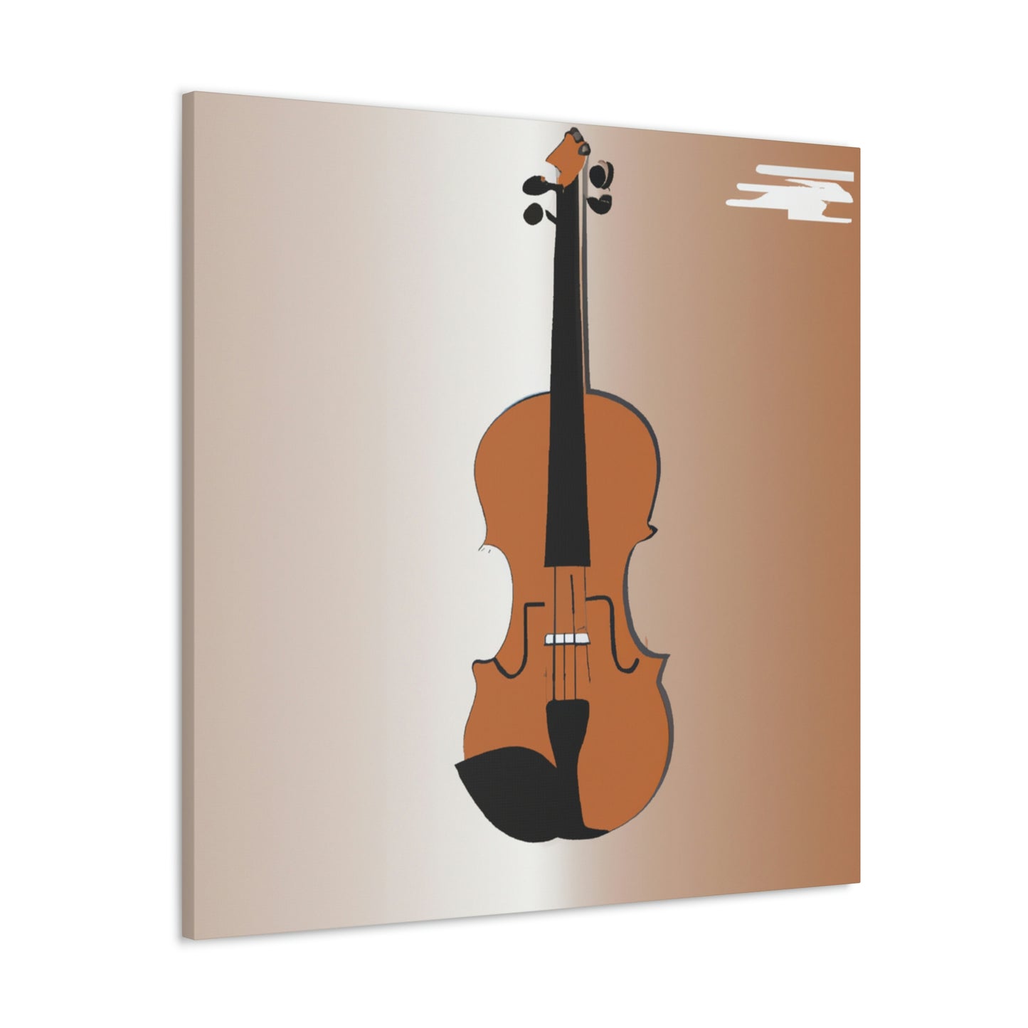 "Violin in Reflection" - Canvas