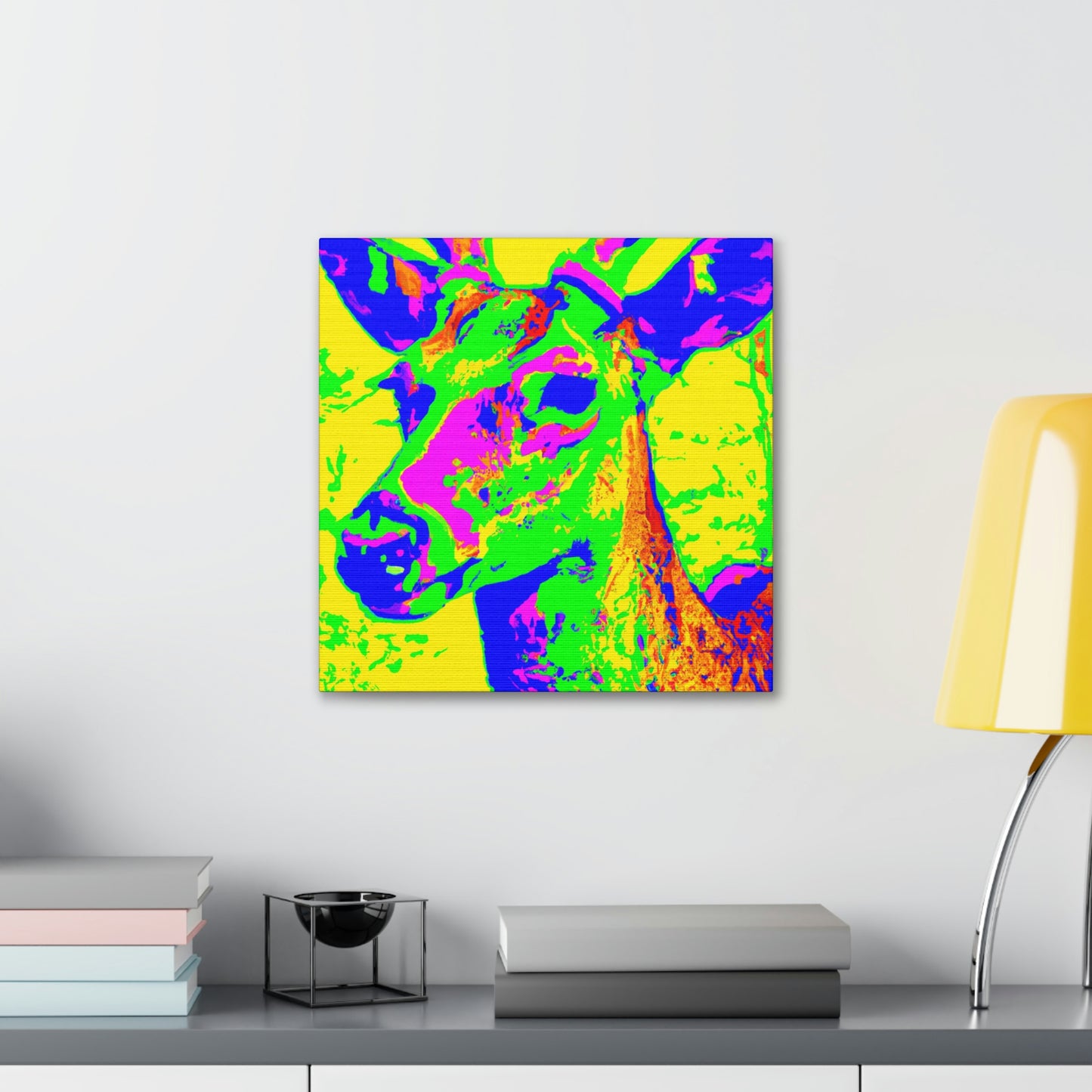 Whitetail Deer Pop Art - Canvas