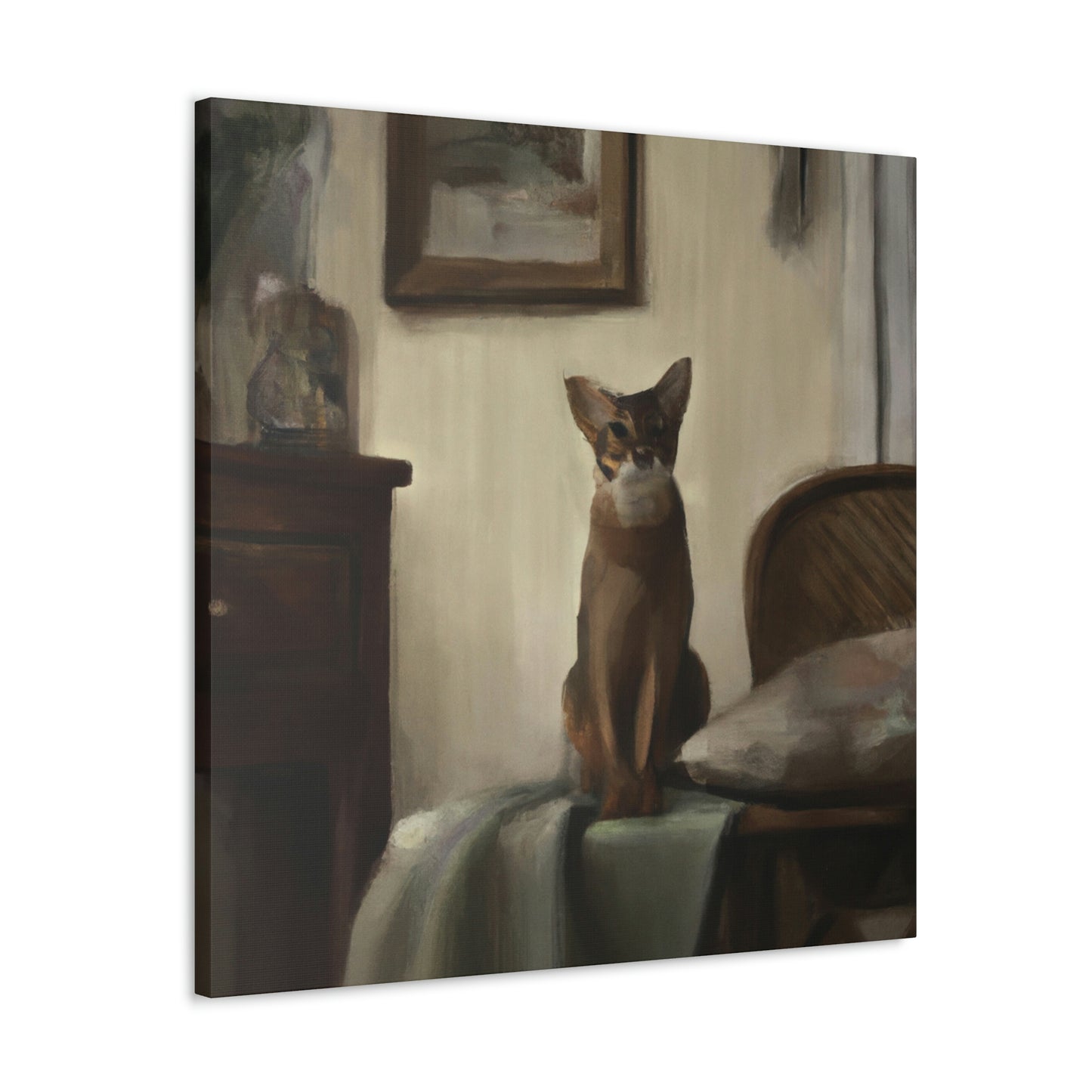 "Abyssinian Impressionist Dream" - Canvas