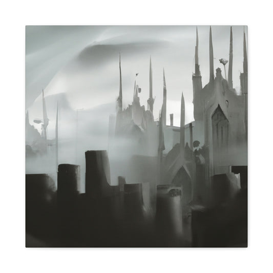 Gothic Dark Reflection - Canvas