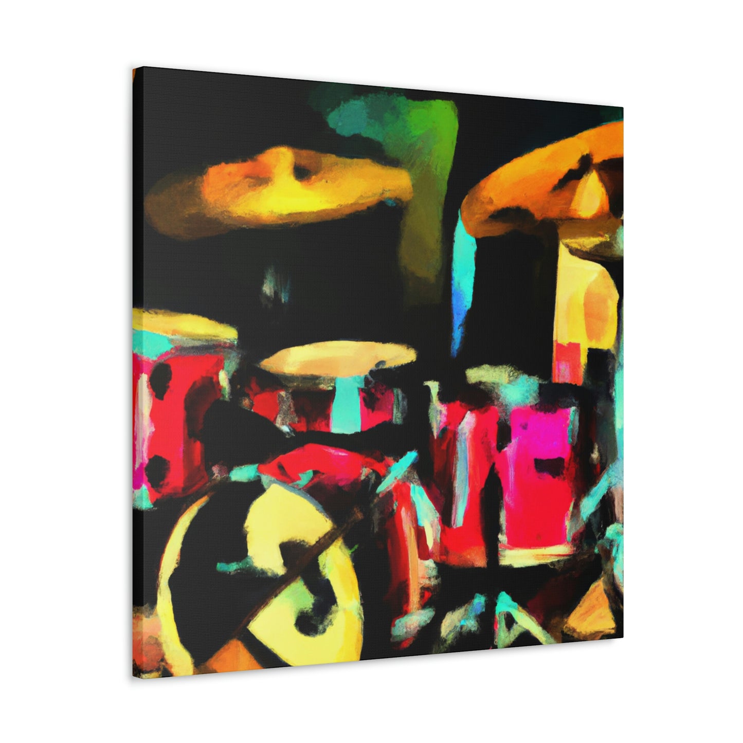 Drums of Abstracted Reality - Canvas