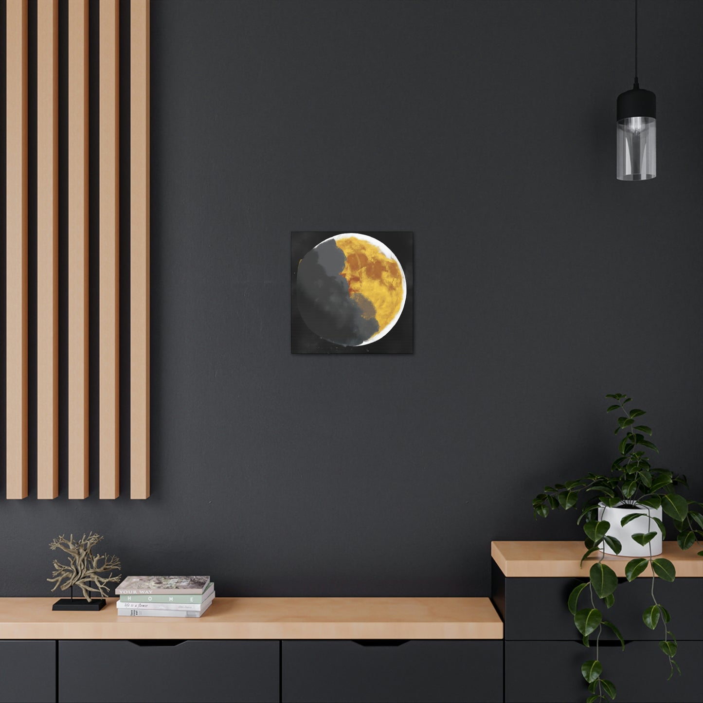 Lunar Night Enchantment - Canvas