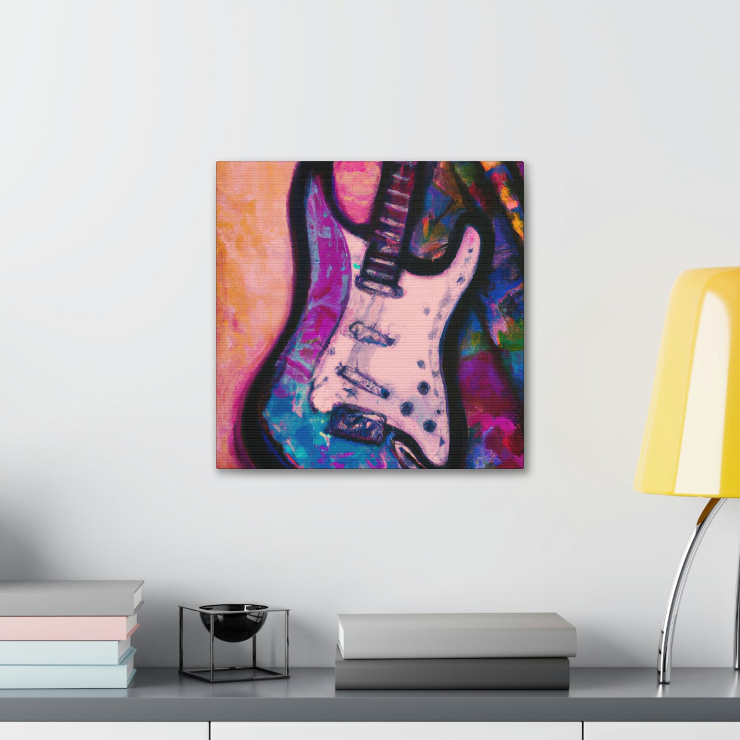 Fender in Abstract Form - Canvas