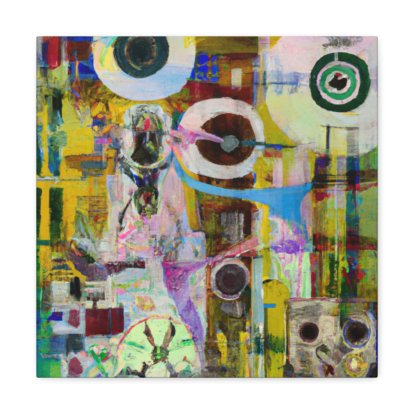 "Reel to Reel Resonance" - Canvas