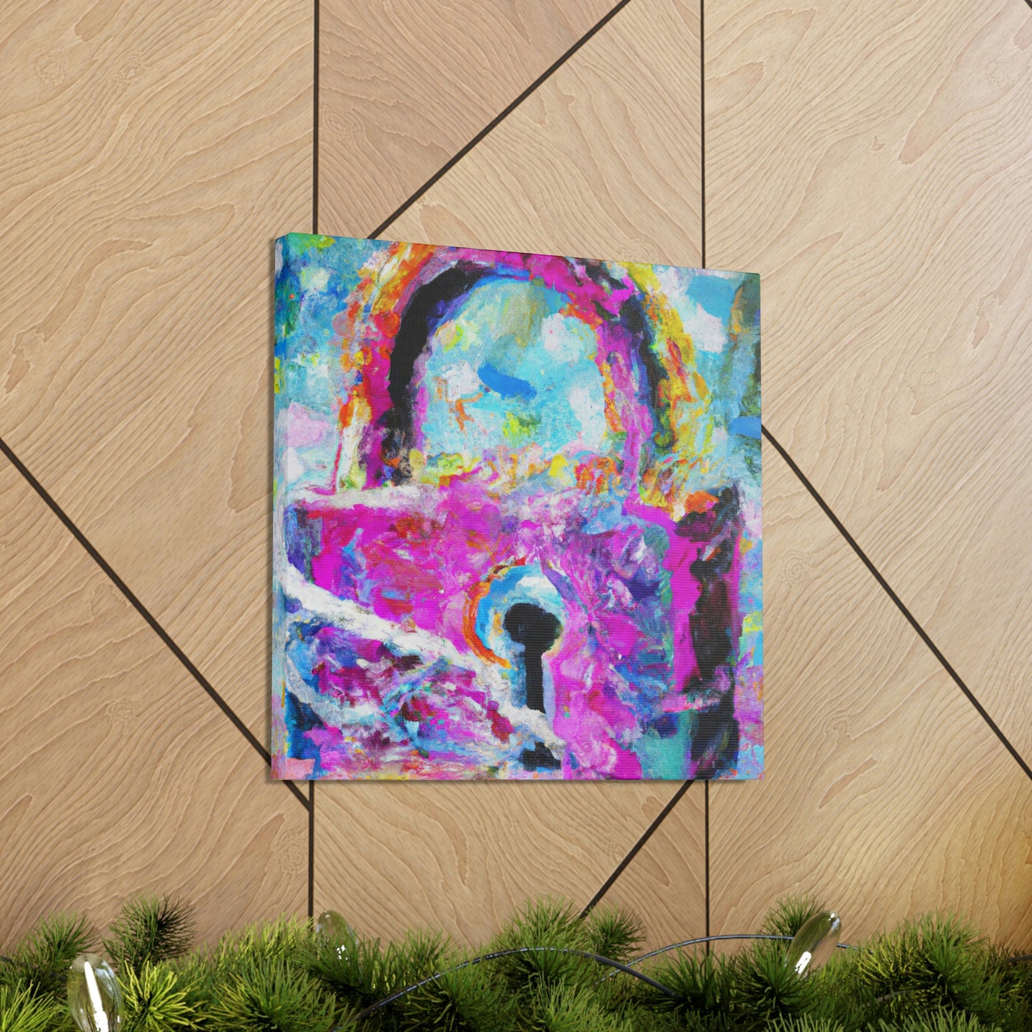 "Love Locks Emanate" - Canvas