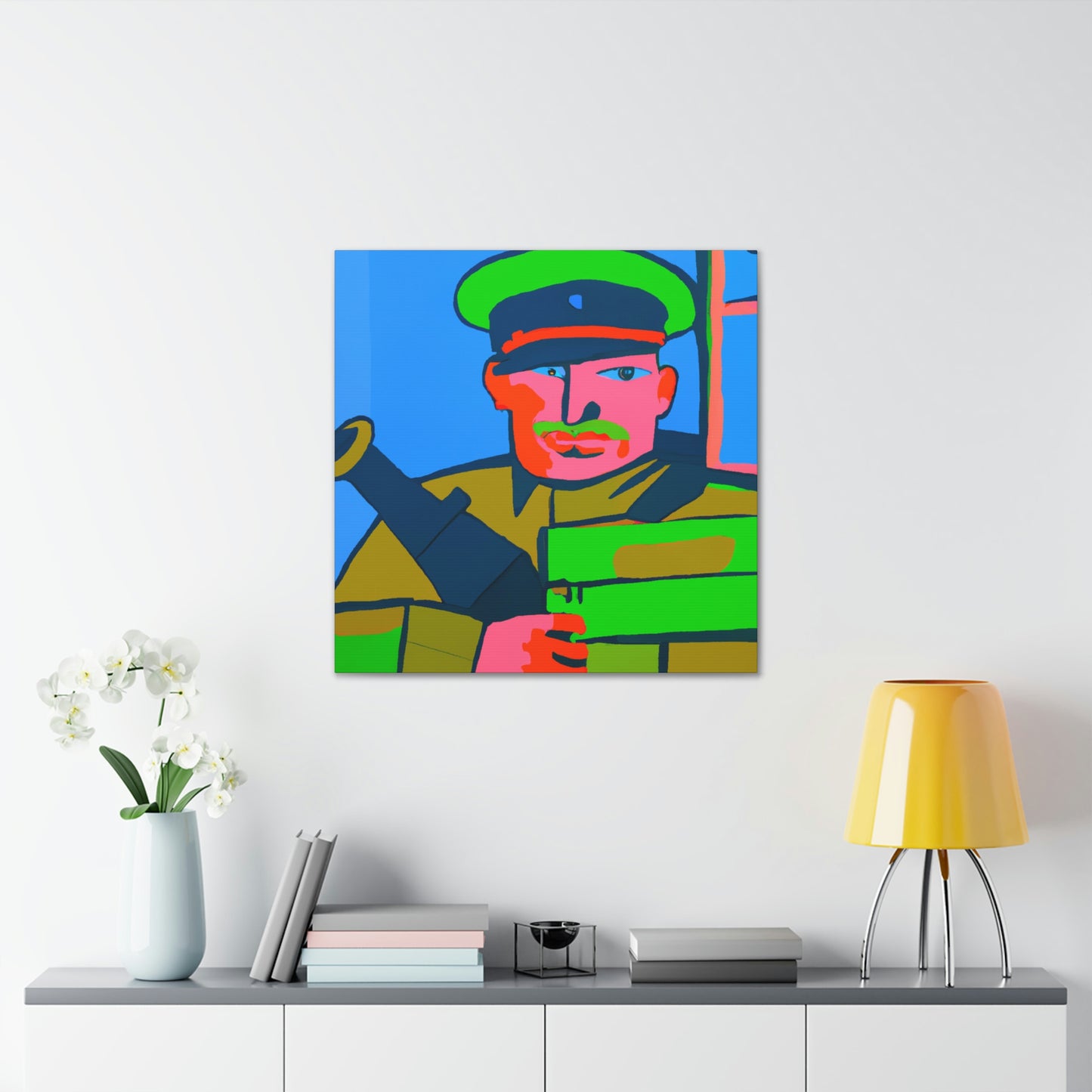 Gunner in Fauvism - Canvas