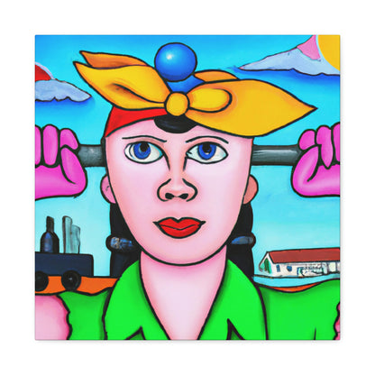 "Rosie's feminist surrealism" - Canvas