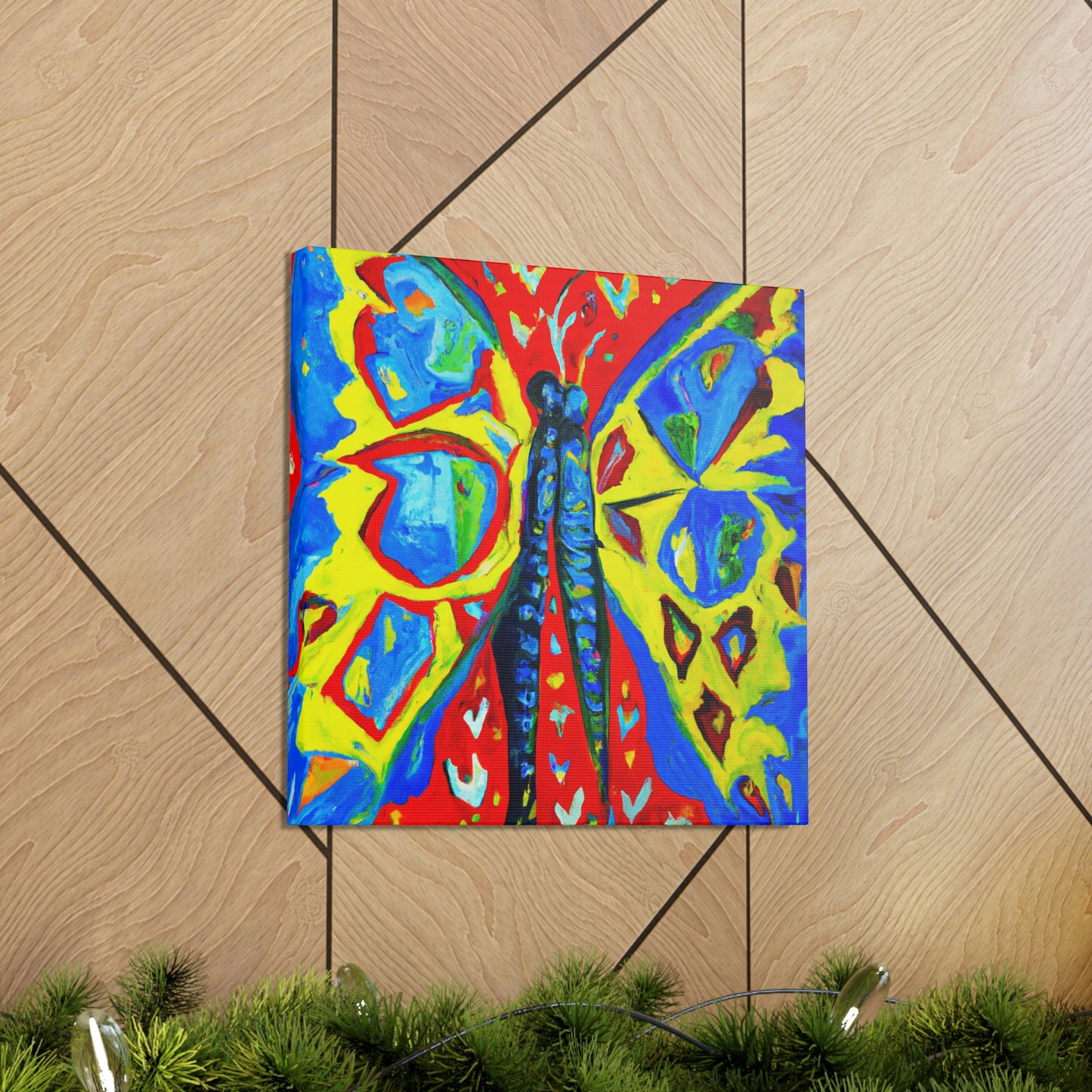 Love Butterfly Embrace - Canvas