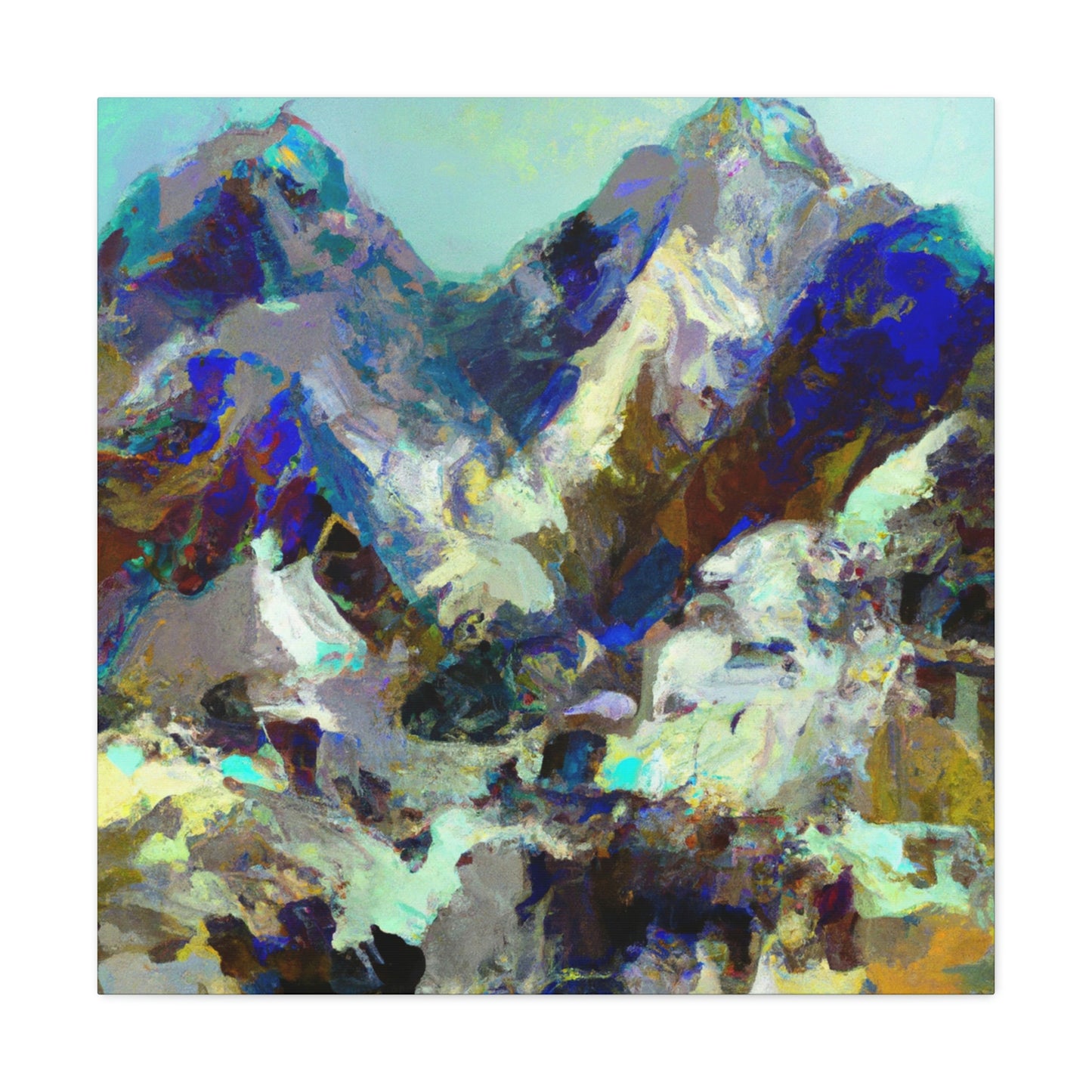 "Mountain Majesty Awaits" - Canvas