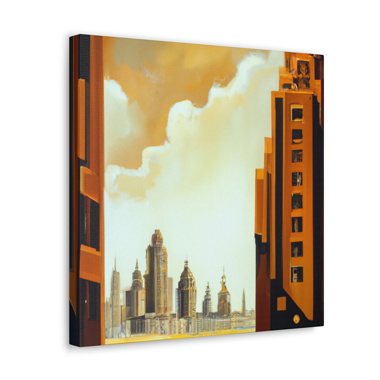 "Art Deco Masterpiece" - Canvas