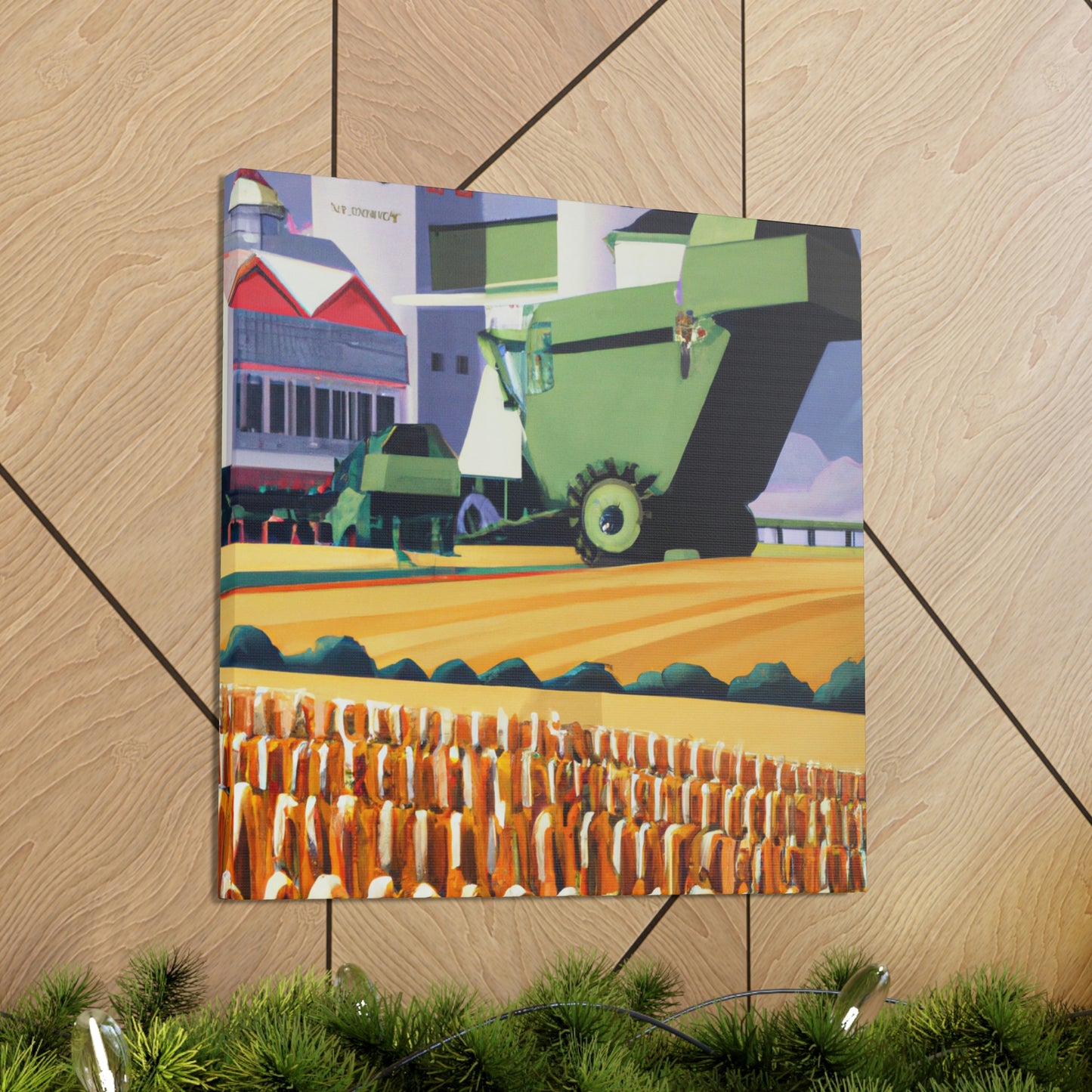 Harvesting with Style - Canvas