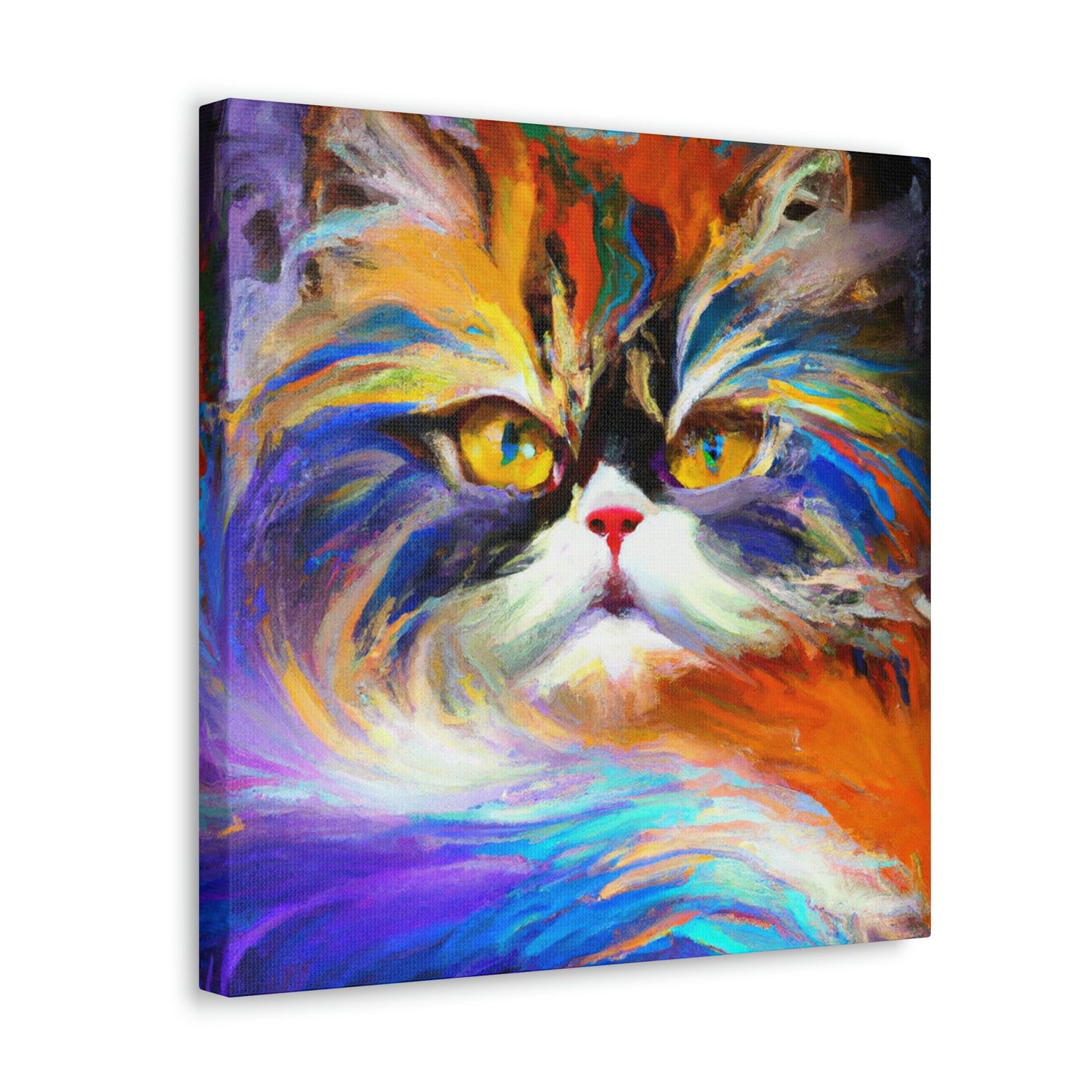 Persian Colorfulness Ablaze - Canvas