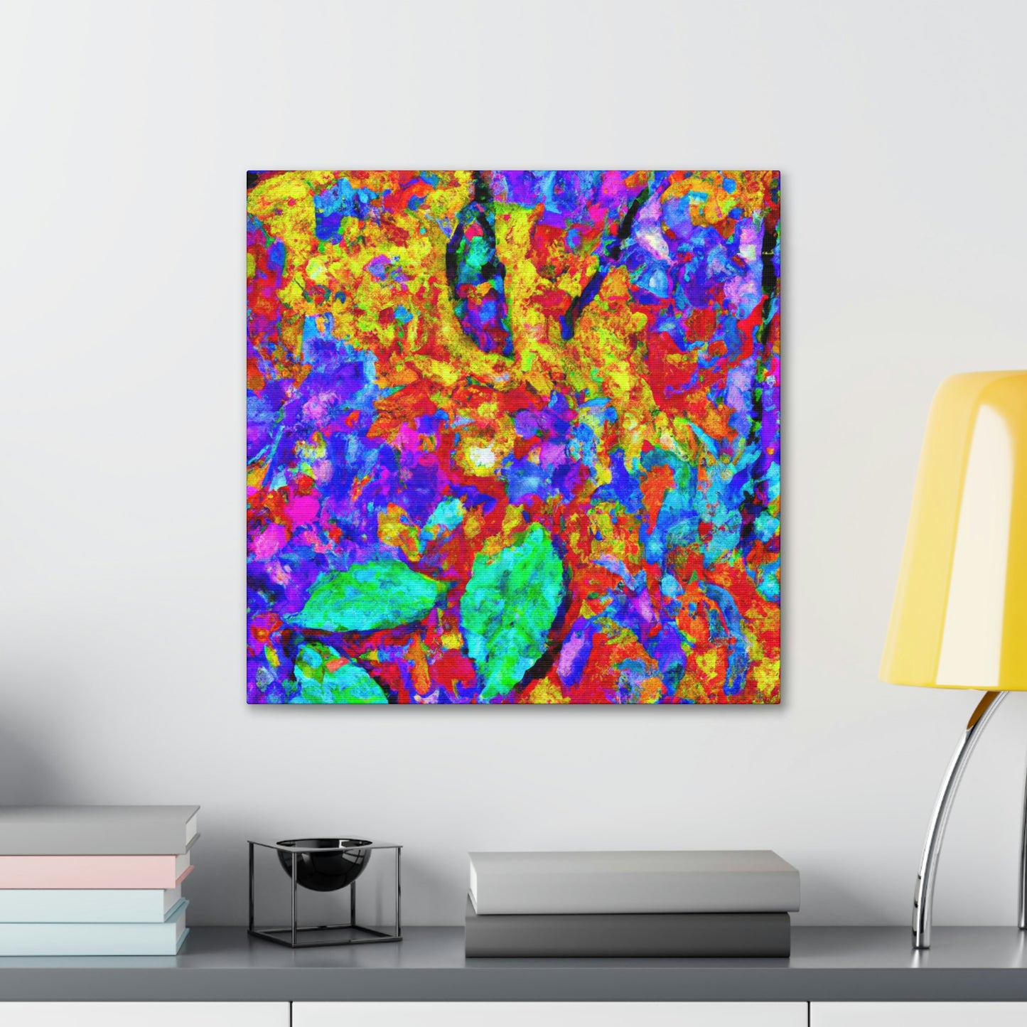 Clashing Stormy Tendrils - Canvas