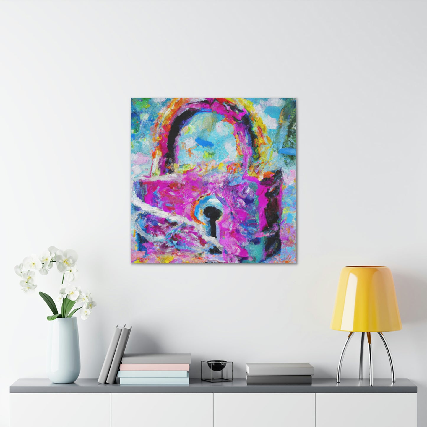 "Love Locks Emanate" - Canvas