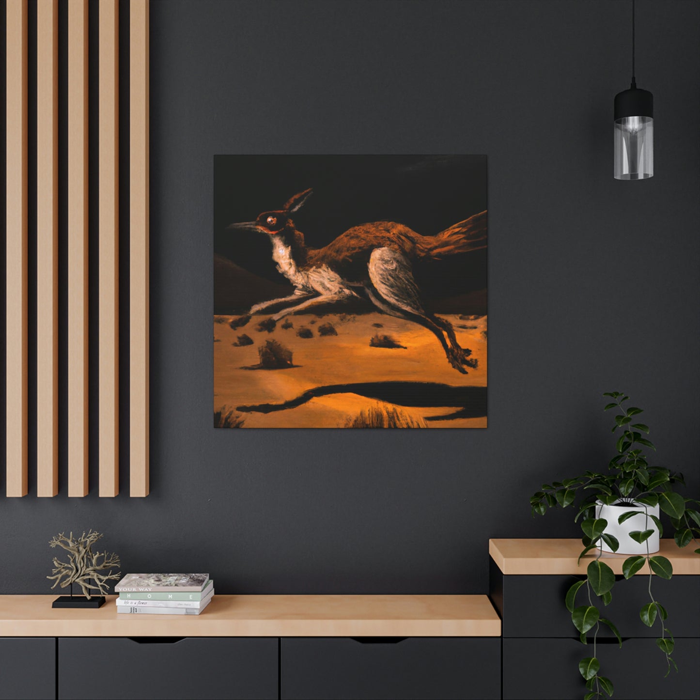 Fast and Fearless Roadrunner - Canvas