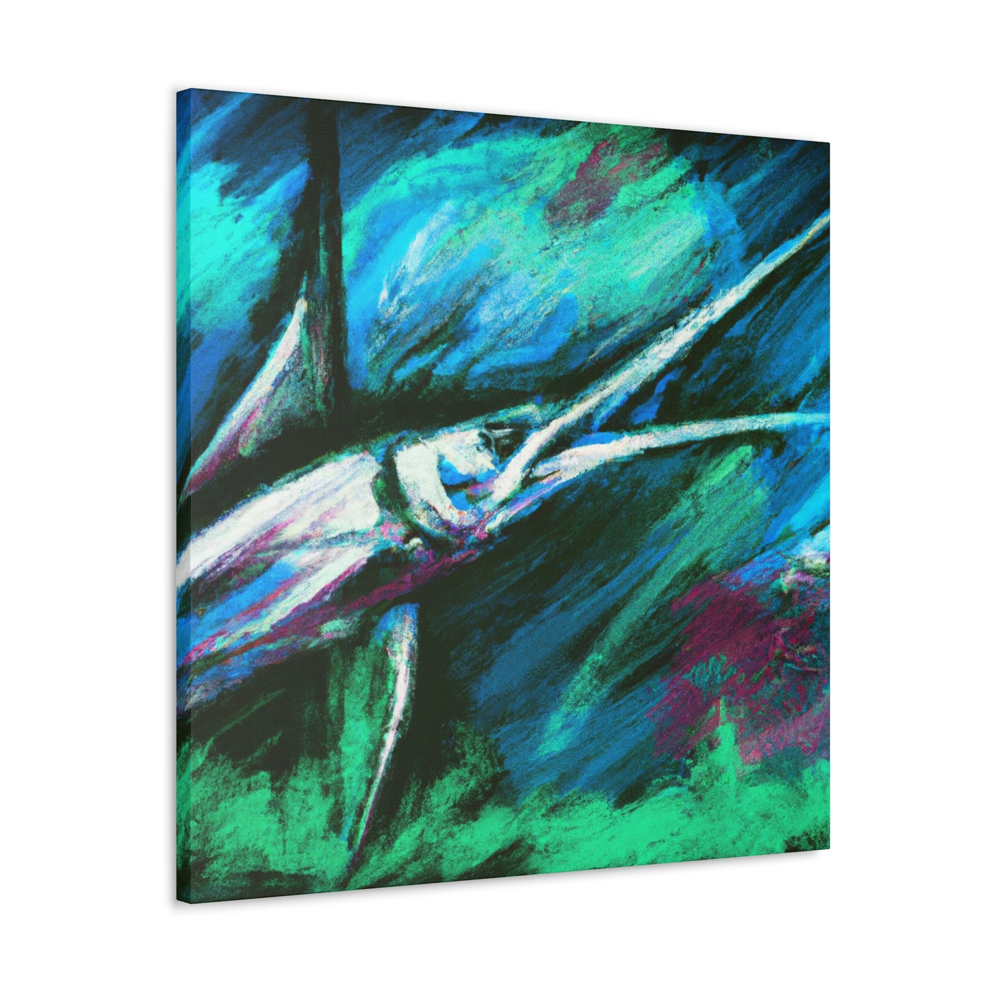 Swordfish Sword Dance - Canvas