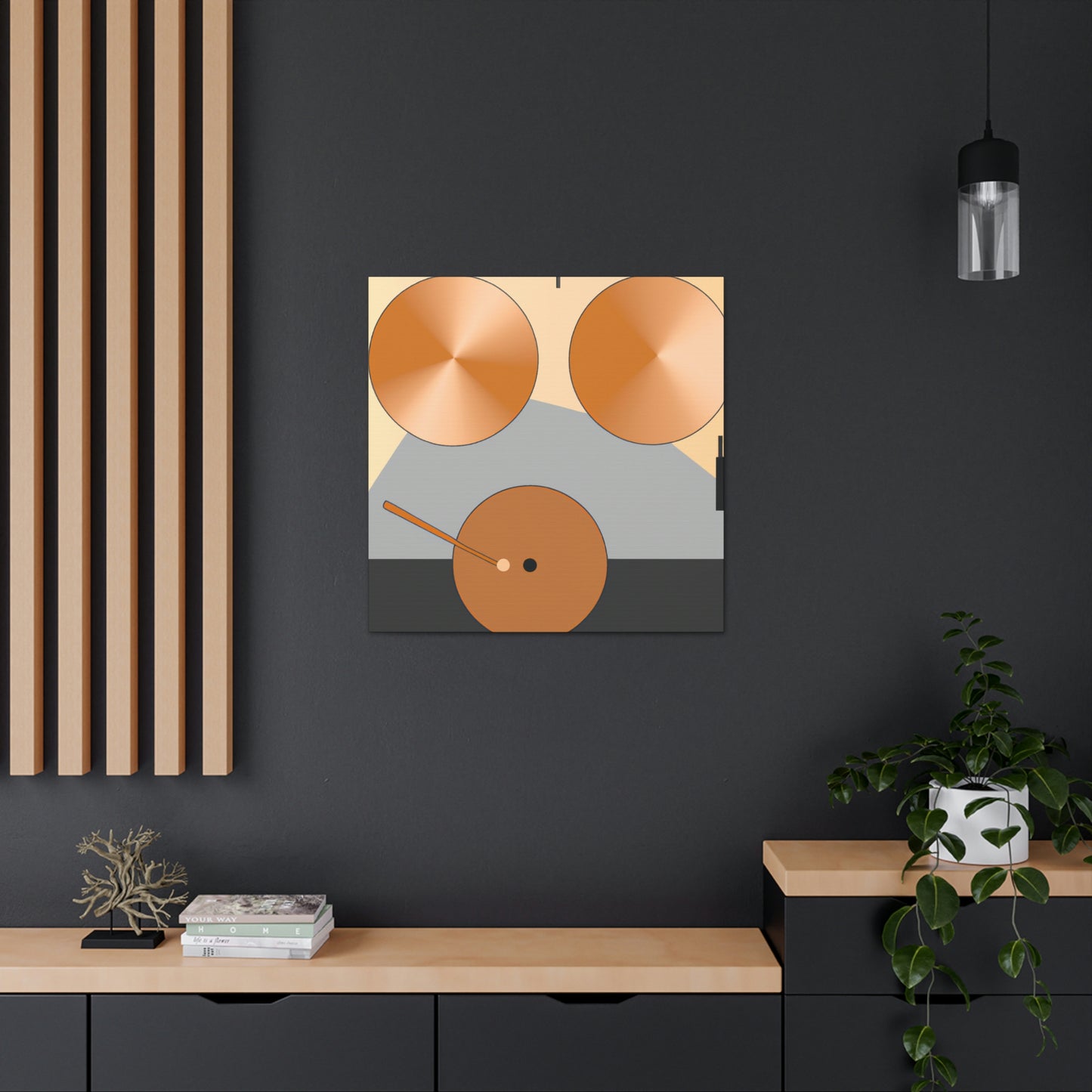 Symphonic Cymbal Dance - Canvas