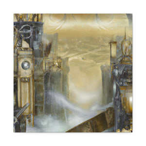 "Deco's Steampunk Dream" - Canvas