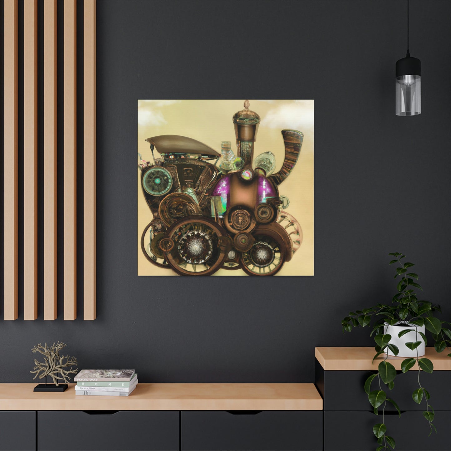 "Me and My Tractor" - Canvas