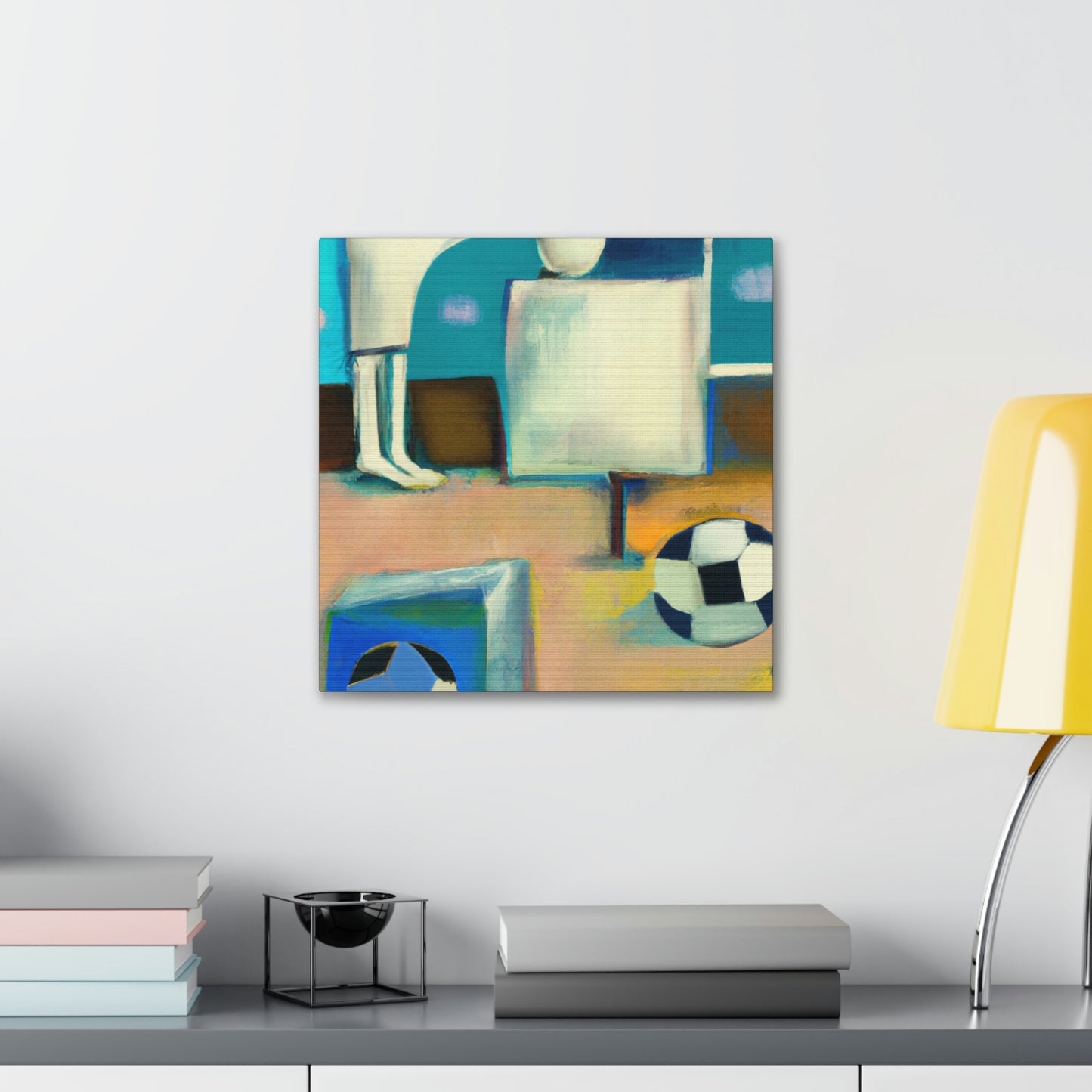 Football in Orbit - Canvas