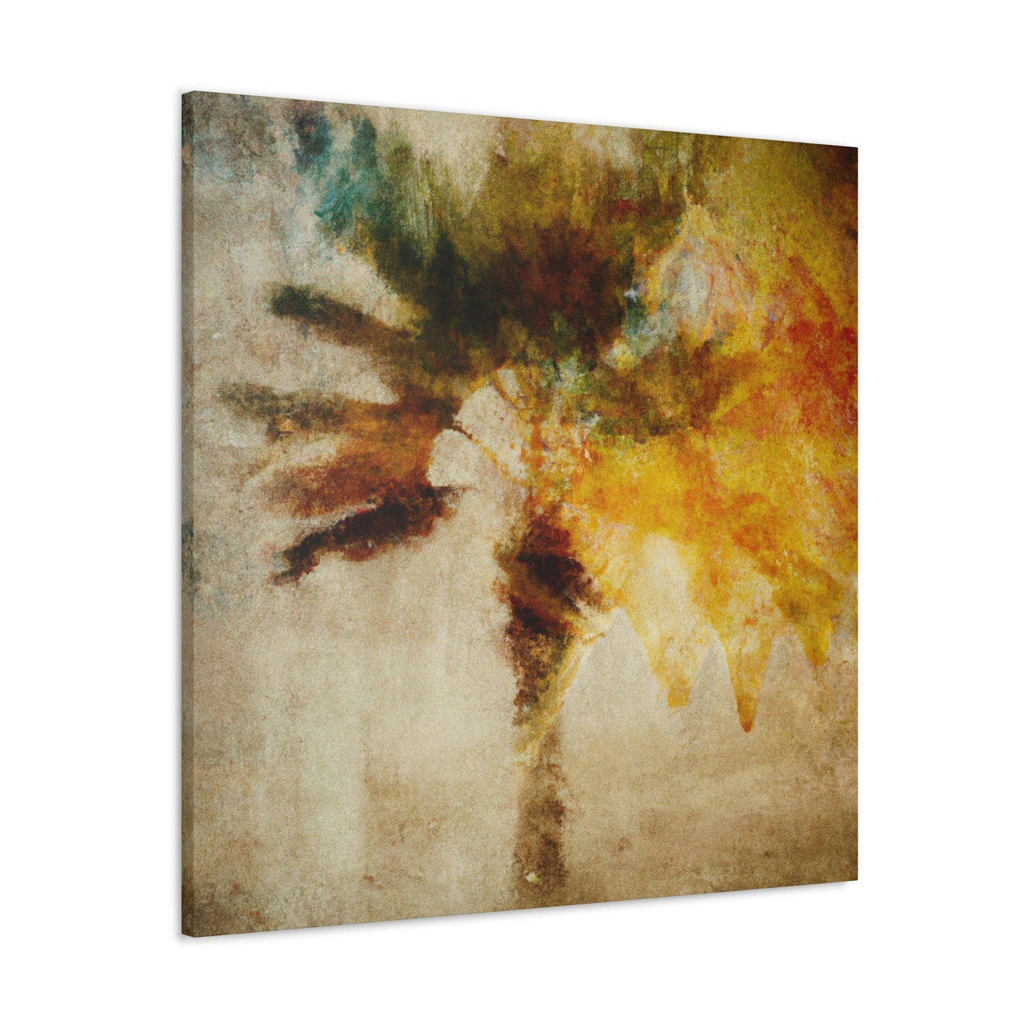 Palm Trees of Freedom - Canvas