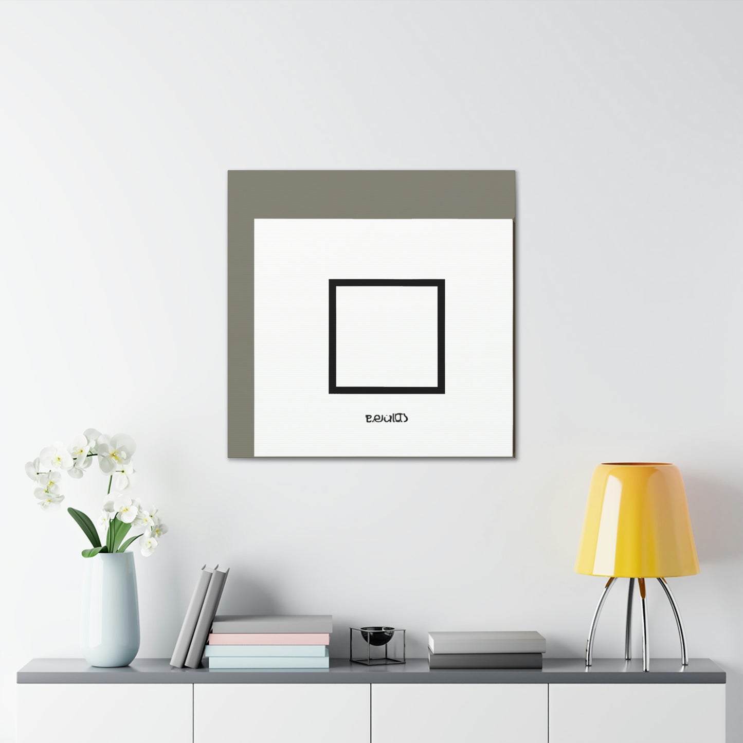 "Peaceful Abstract Simplicity" - Canvas