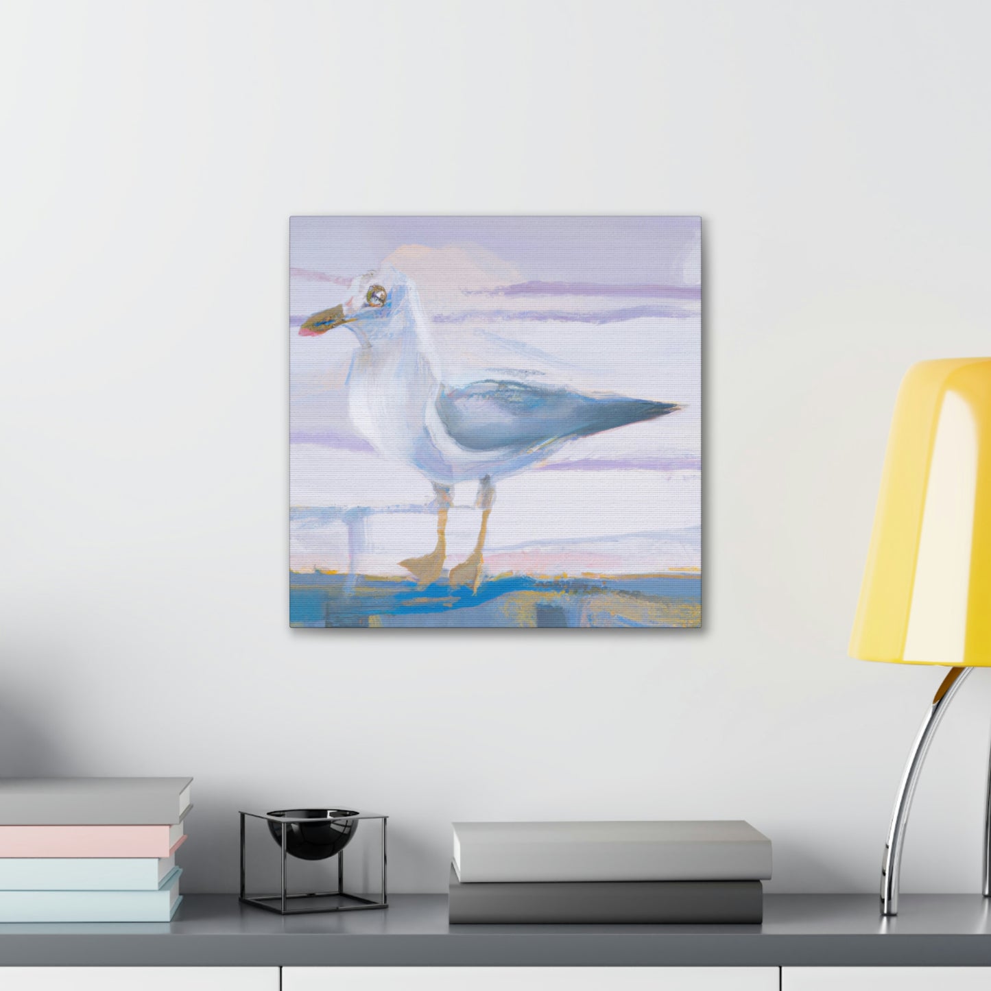 Sea's Glorious Gull - Canvas