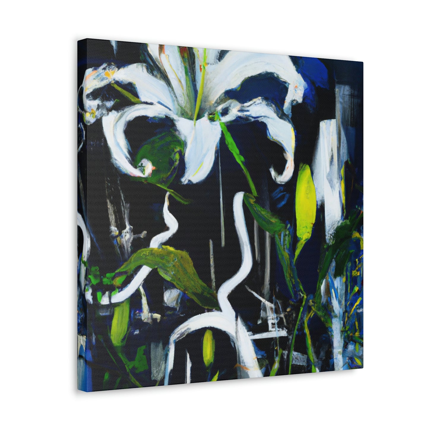 Lily's Rising Spirit. - Canvas