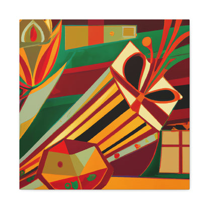 Presents in Art Deco - Canvas