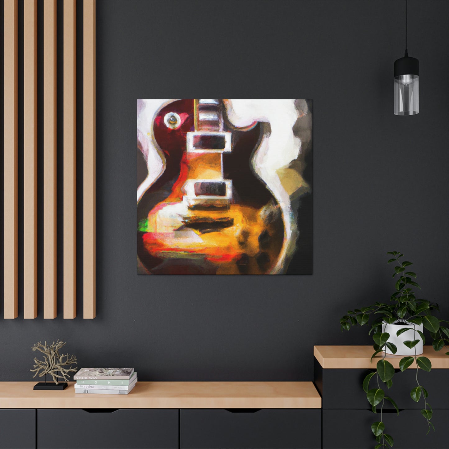 Gibson's Colorful Abstract - Canvas