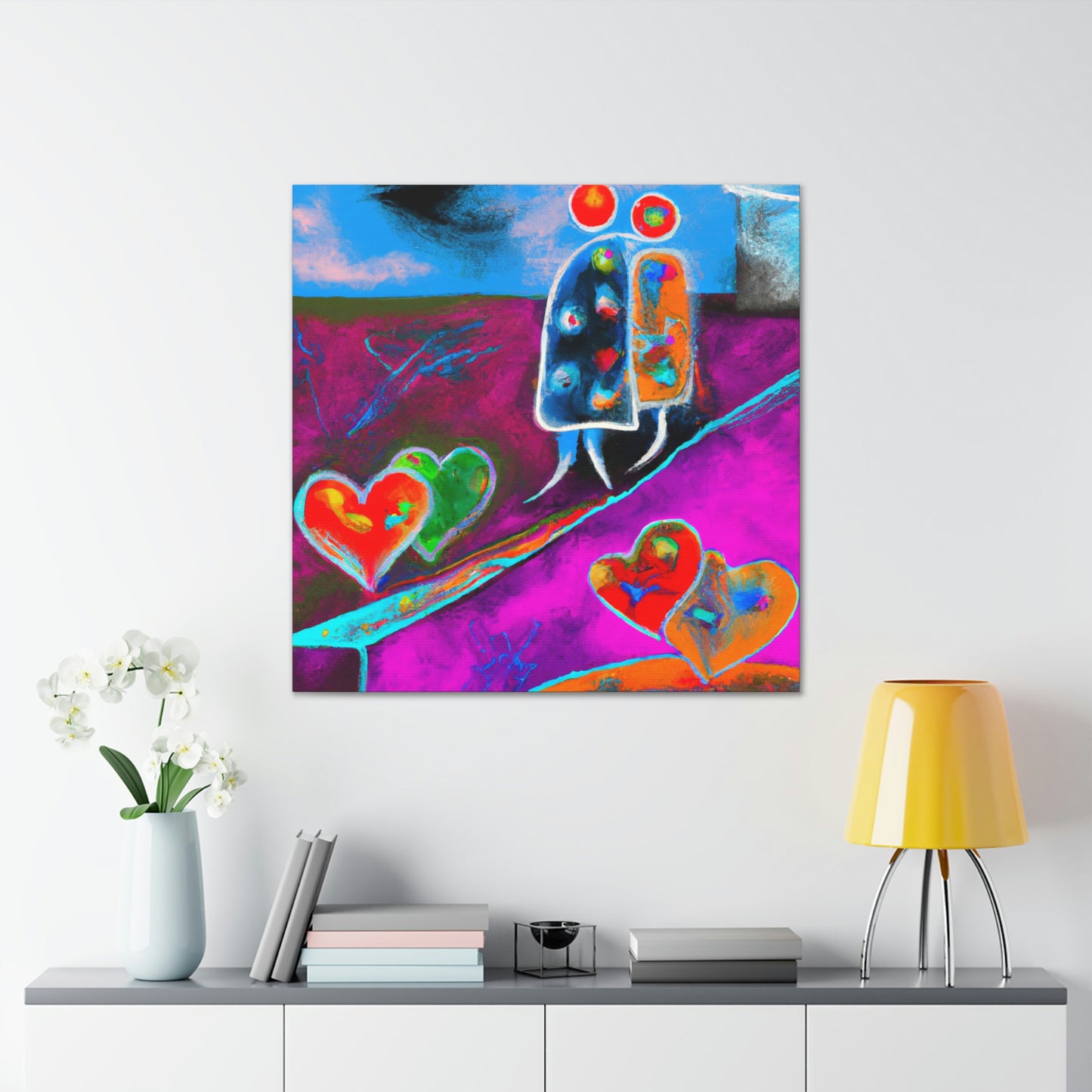 Love's Valiant Journey - Canvas