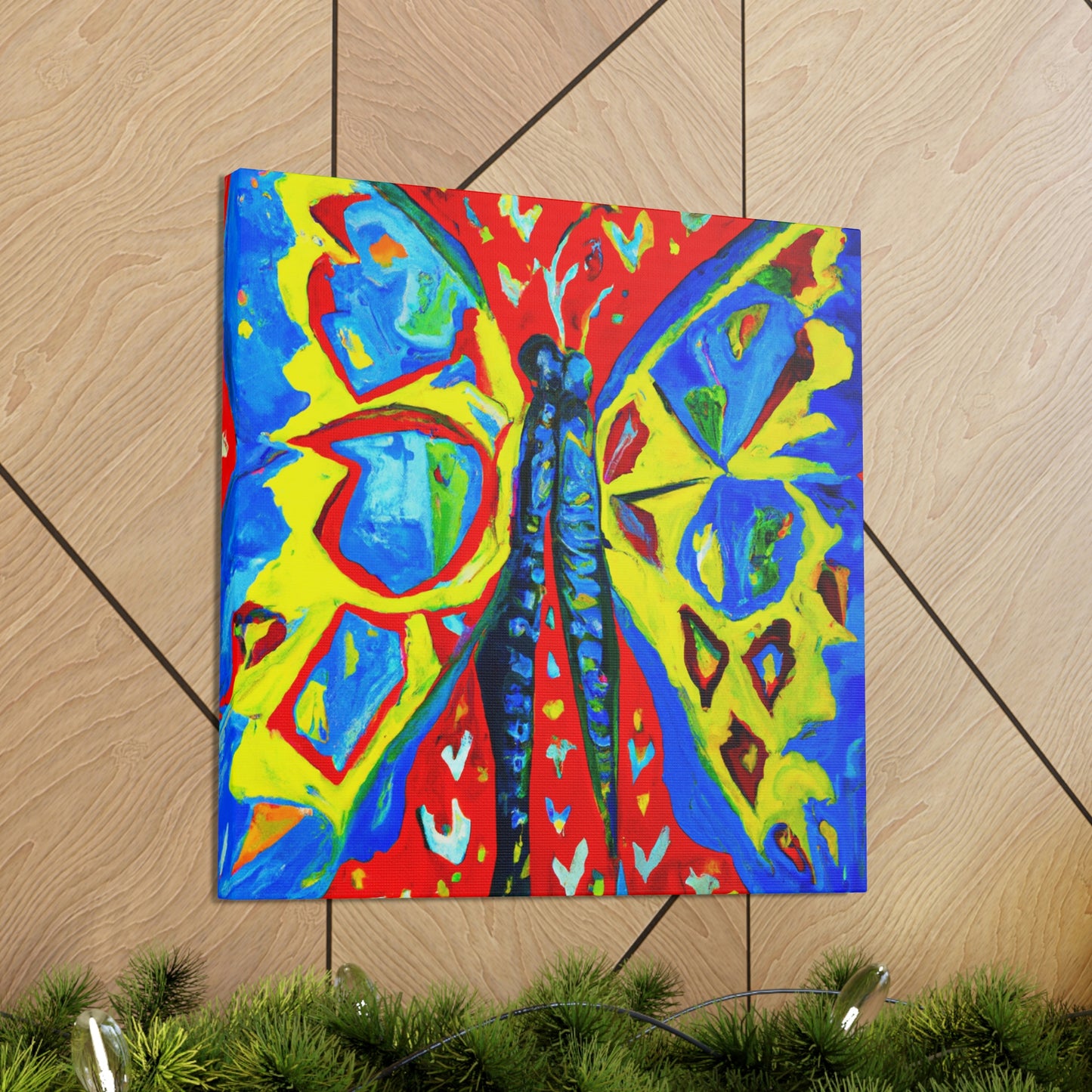 Love Butterfly Embrace - Canvas