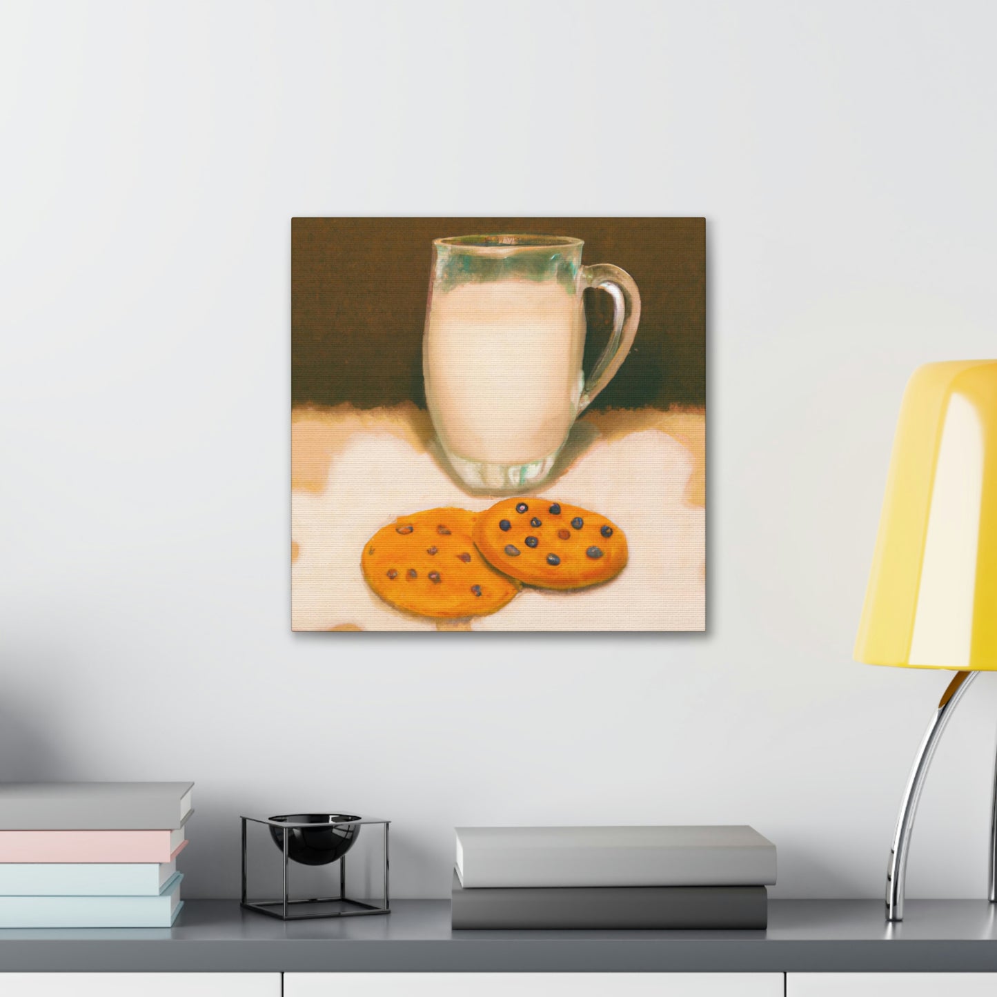 "Milk and Cookie Dream" - Canvas