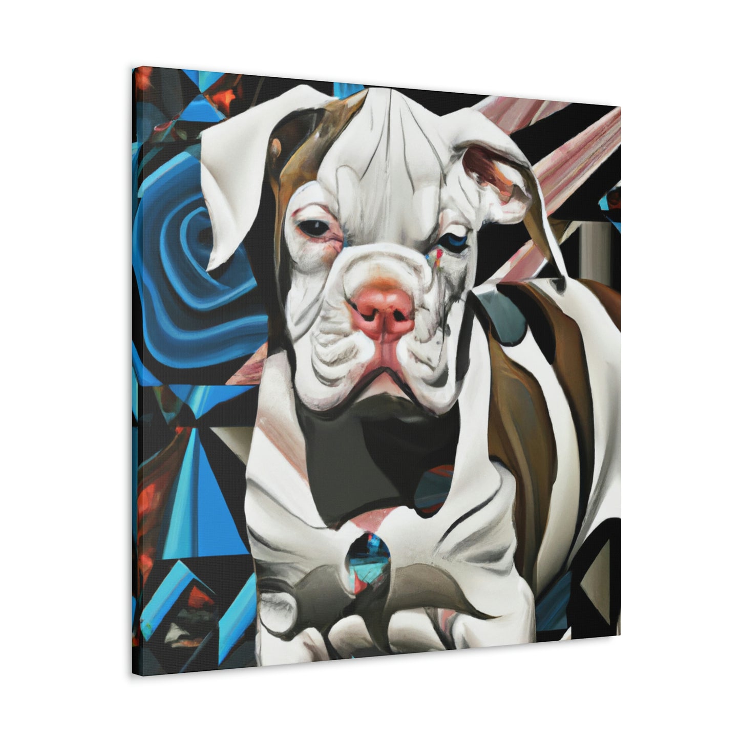 American Bulldog Dreamscape - Canvas