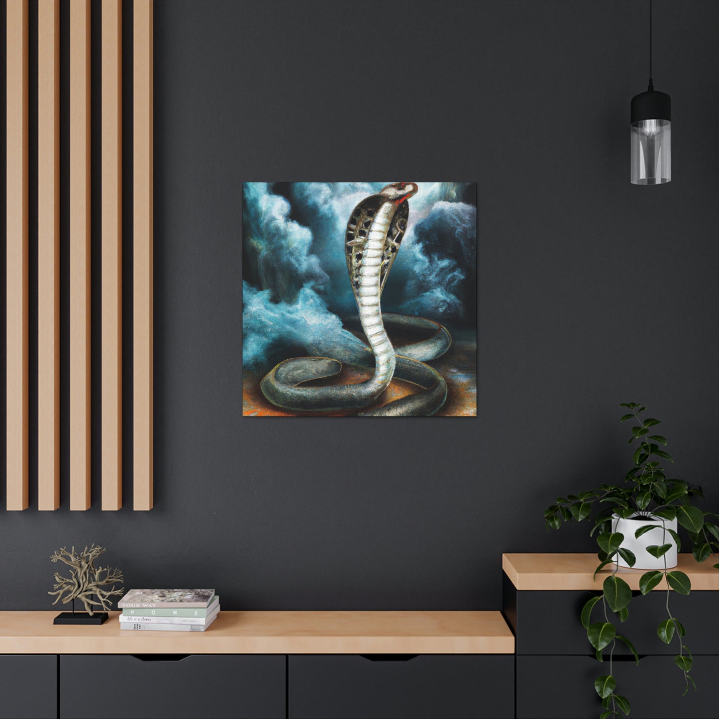 King Cobra Regality. - Canvas