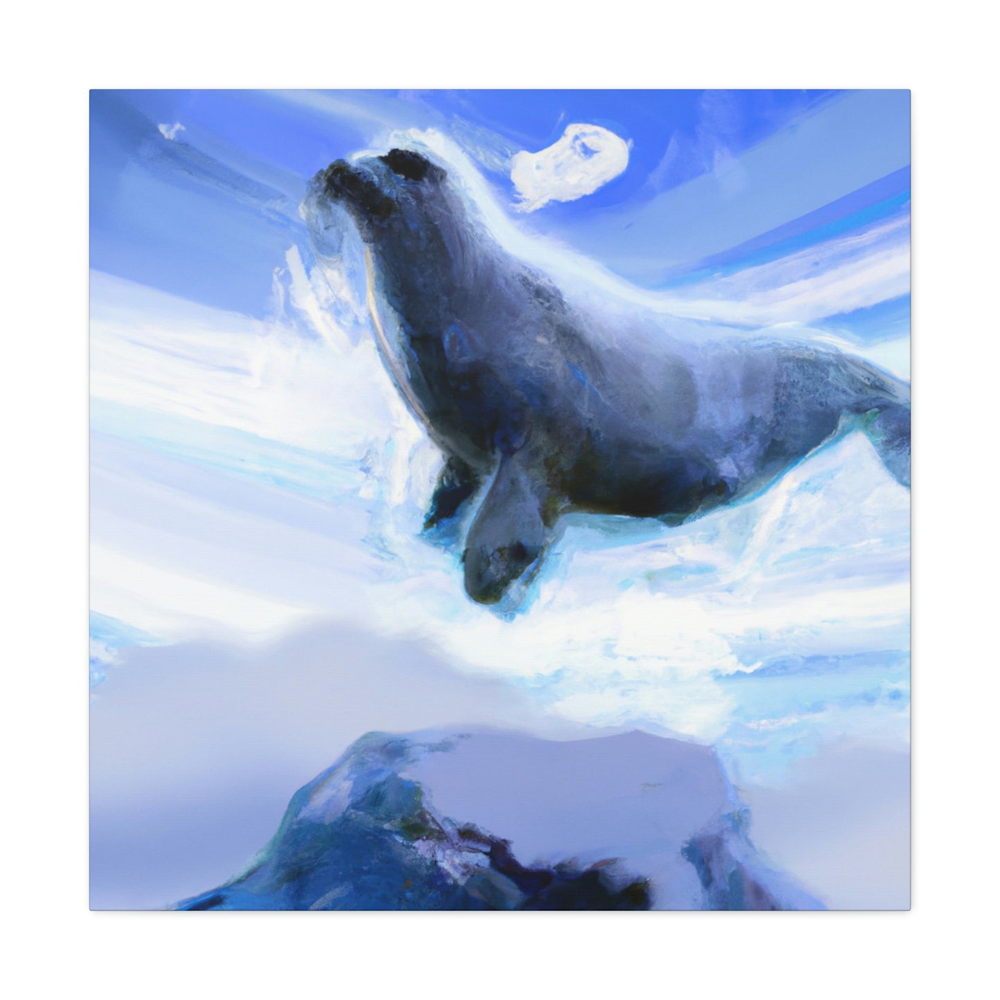 Harp Seal Ballet Dance - Canvas