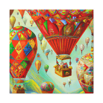 "Floating Hot Air Dream" - Canvas