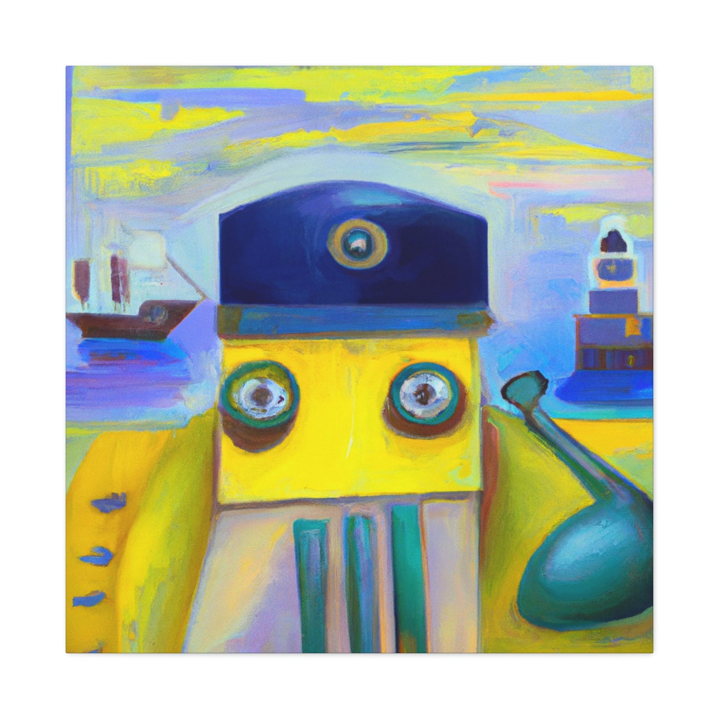 "Seabee's Strength Revealed" - Canvas