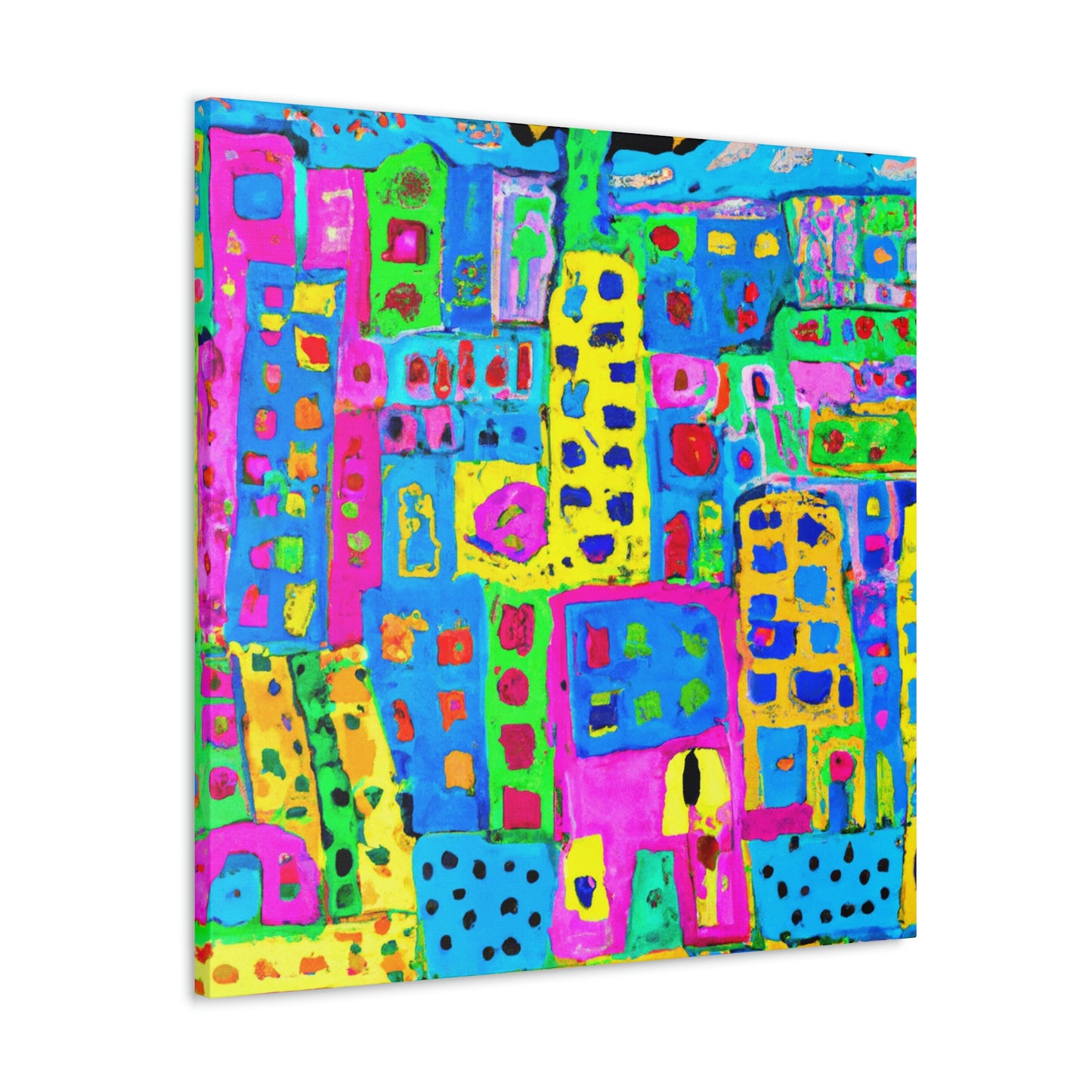 "Urban Modern Metropolis" - Canvas