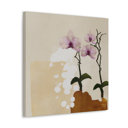 "Orchid In Movement" - Canvas