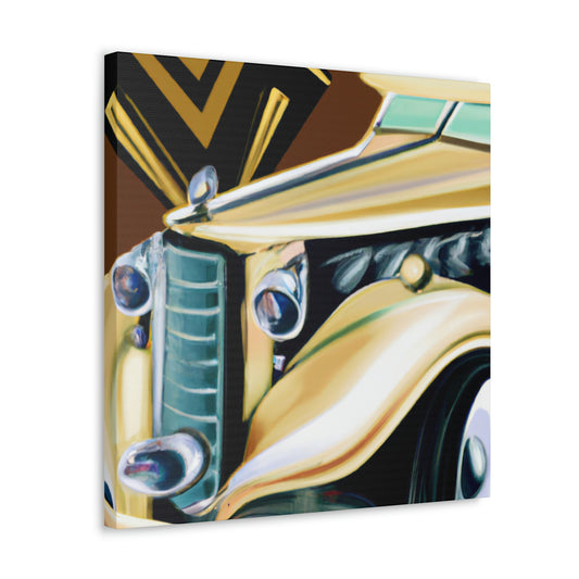 "Classic Auto Splendor" - Canvas