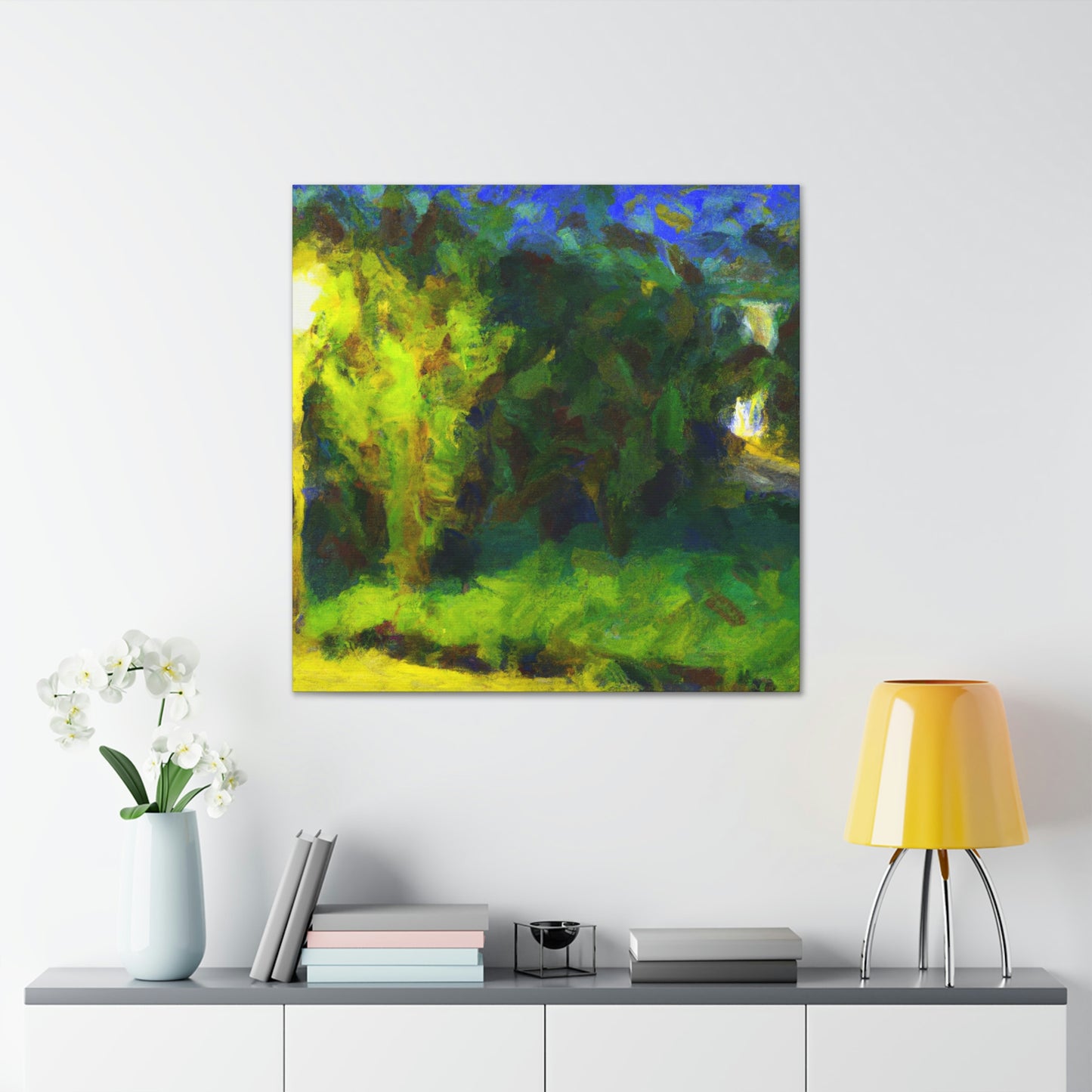 "Sunshine Through Verdure" - Canvas