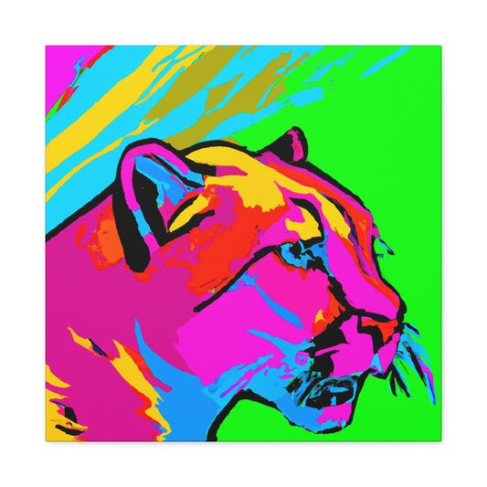 Cougars in Pop Art - Canvas