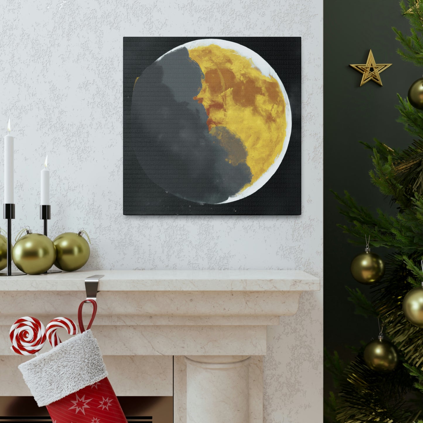 Lunar Night Enchantment - Canvas