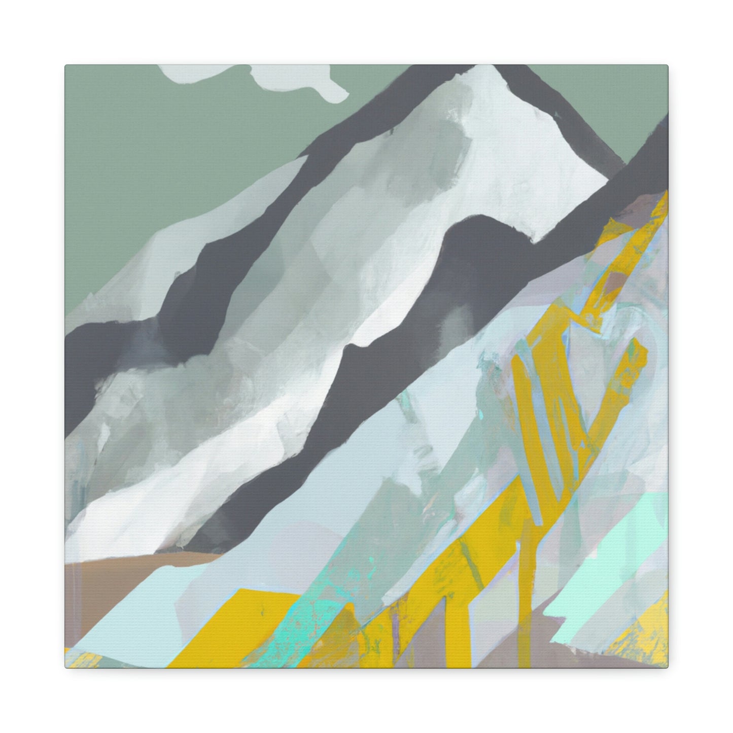 Mountain Majesty Painting - Canvas